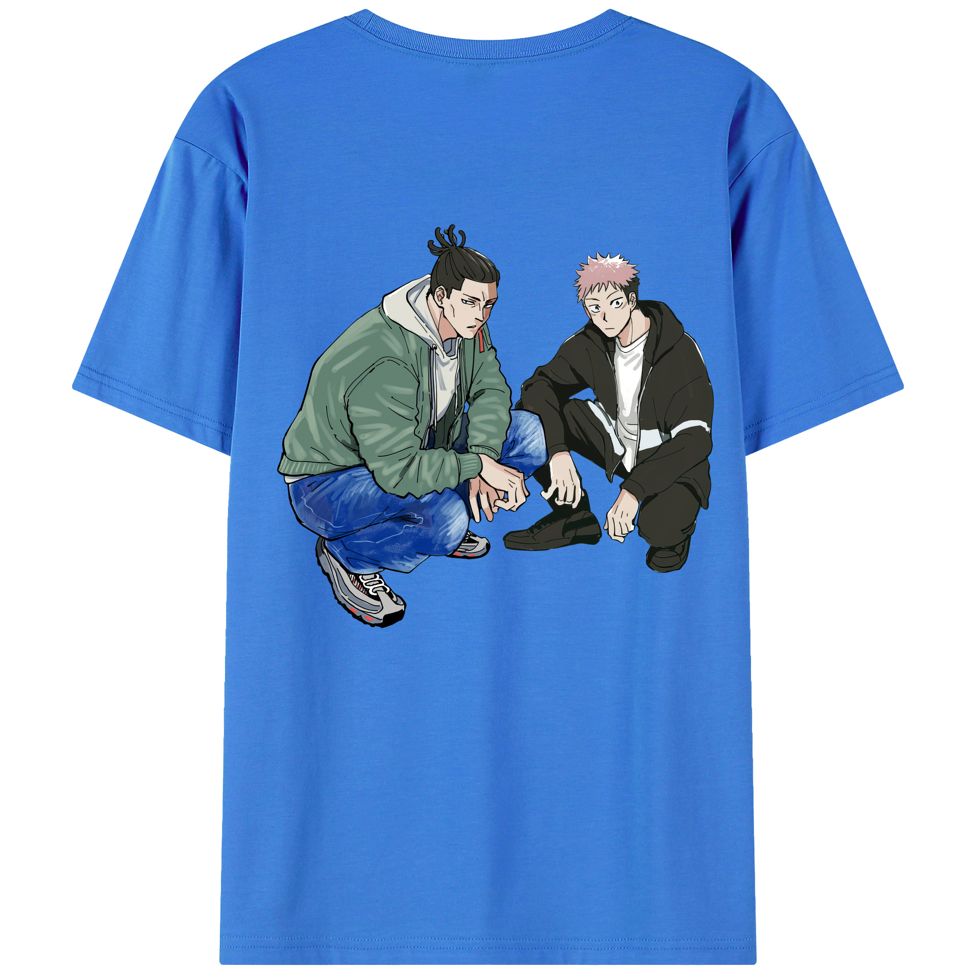 （画像用） 呪術廻戦 Jujutsu Kaisen 綿100％半袖Tシャツ（背面プリント）