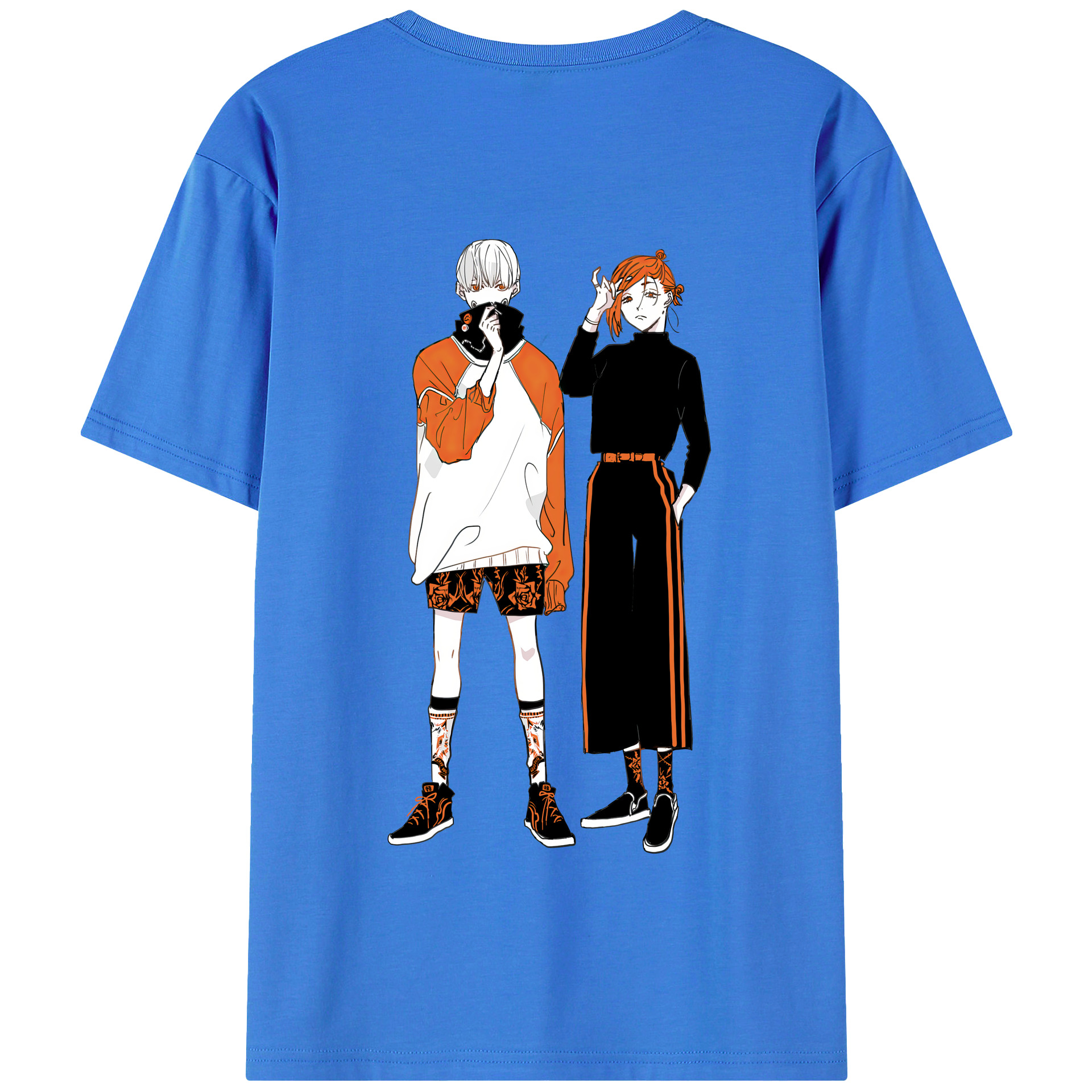 （画像用） 呪術廻戦 Jujutsu Kaisen 綿100％半袖Tシャツ（背面プリント）