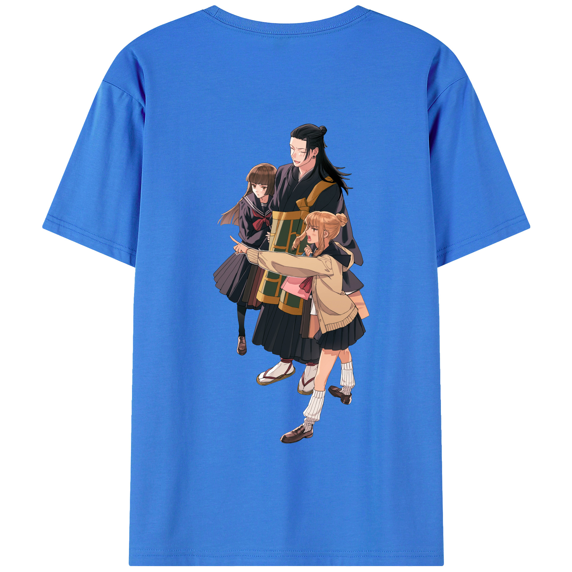 （画像用） 呪術廻戦 Jujutsu Kaisen 綿100％半袖Tシャツ（背面プリント）