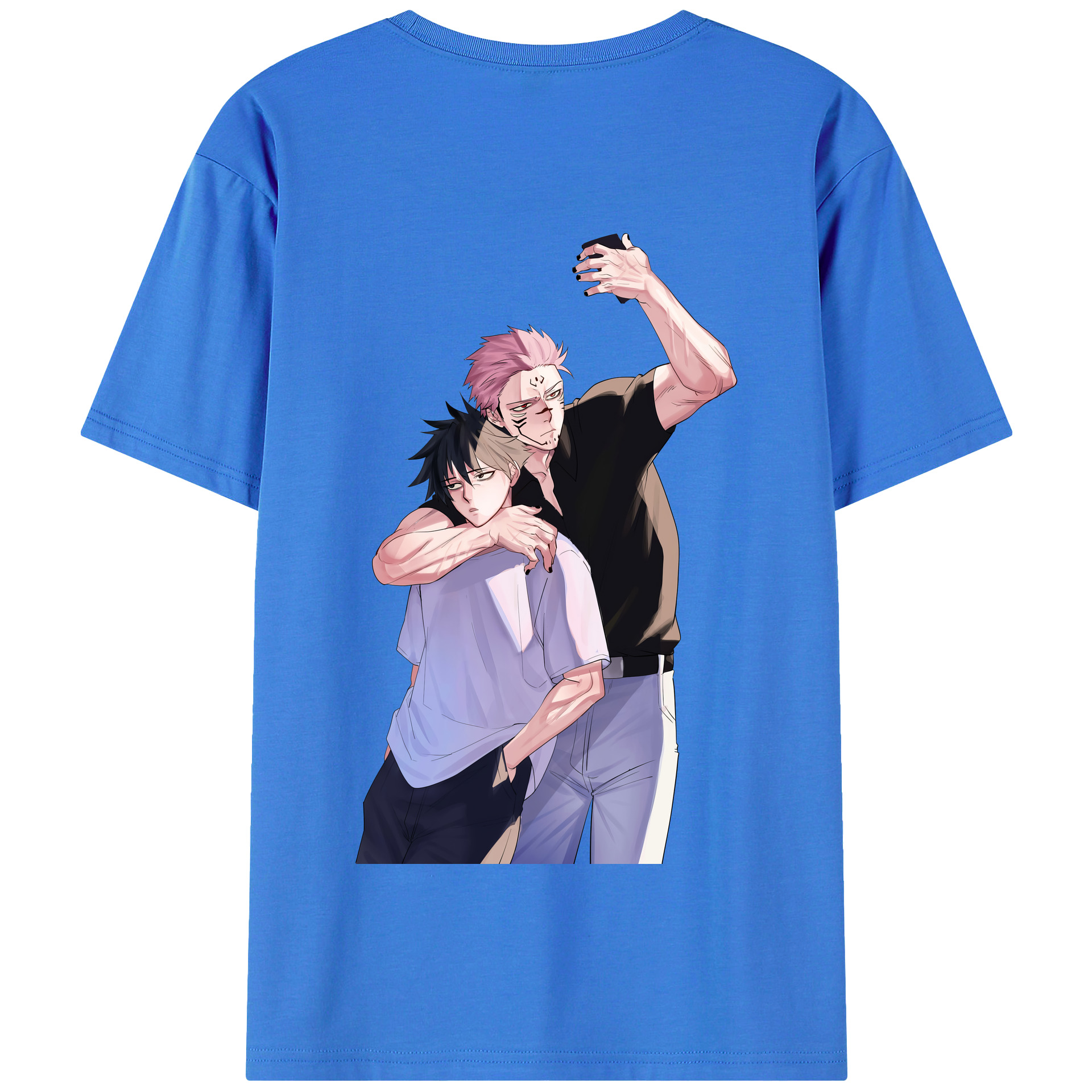 （画像用） 呪術廻戦 Jujutsu Kaisen 綿100％半袖Tシャツ（背面プリント）