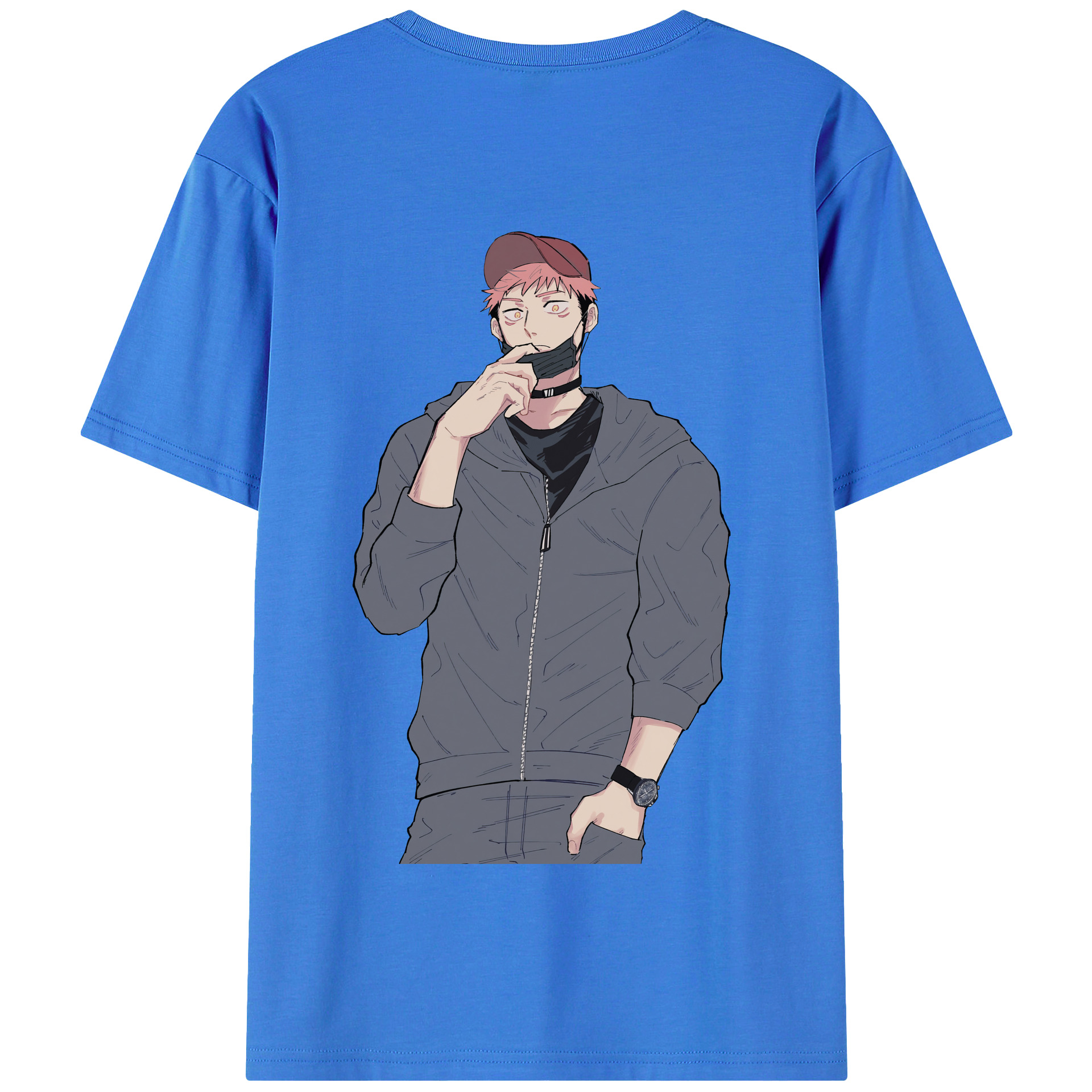 （画像用） 呪術廻戦 Jujutsu Kaisen 綿100％半袖Tシャツ（背面プリント）