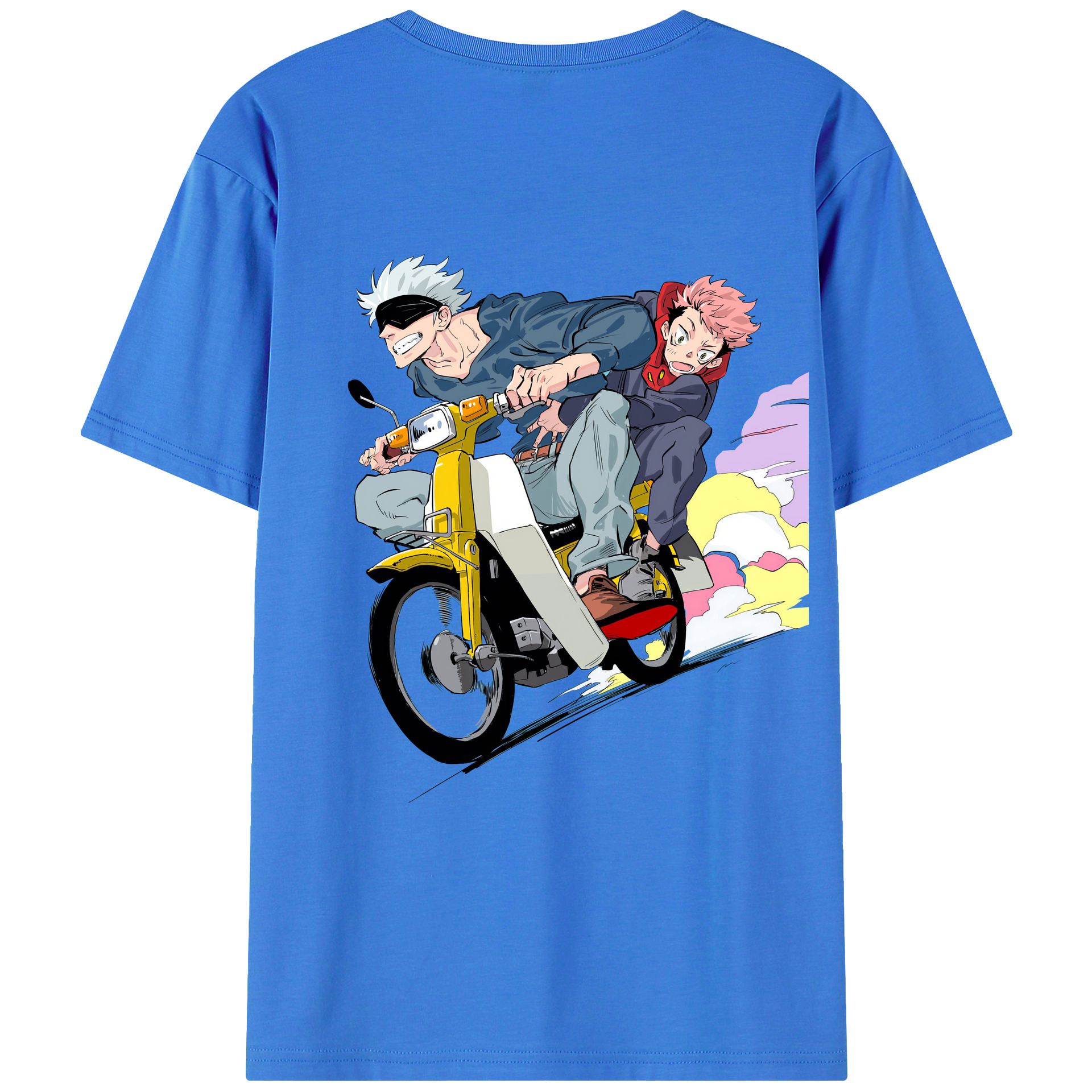（画像用） 呪術廻戦 Jujutsu Kaisen 綿100％半袖Tシャツ（背面プリント）