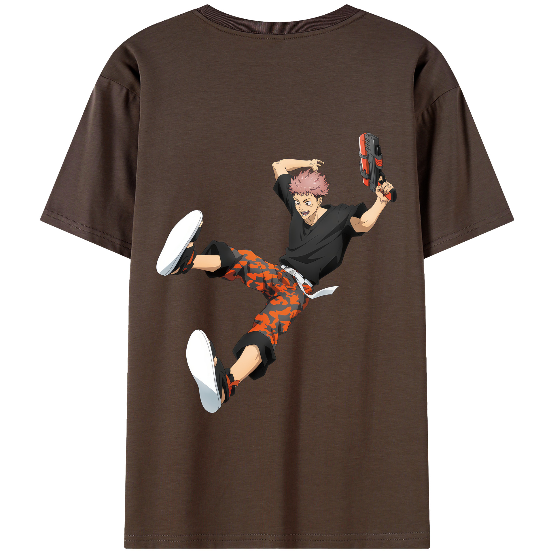 （画像用） 呪術廻戦 Jujutsu Kaisen 綿100％半袖Tシャツ（背面プリント）