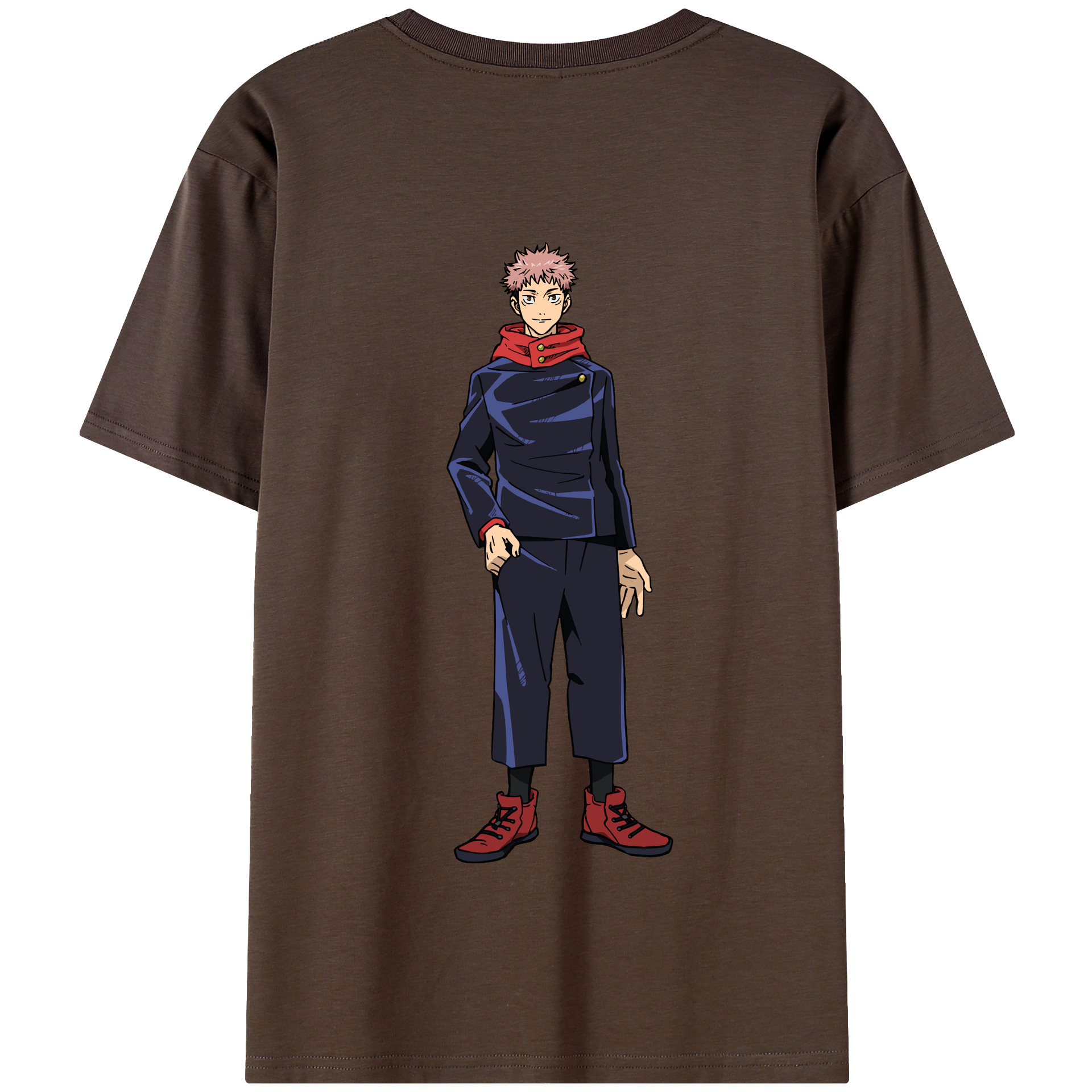 （画像用） 呪術廻戦 Jujutsu Kaisen 綿100％半袖Tシャツ（背面プリント）