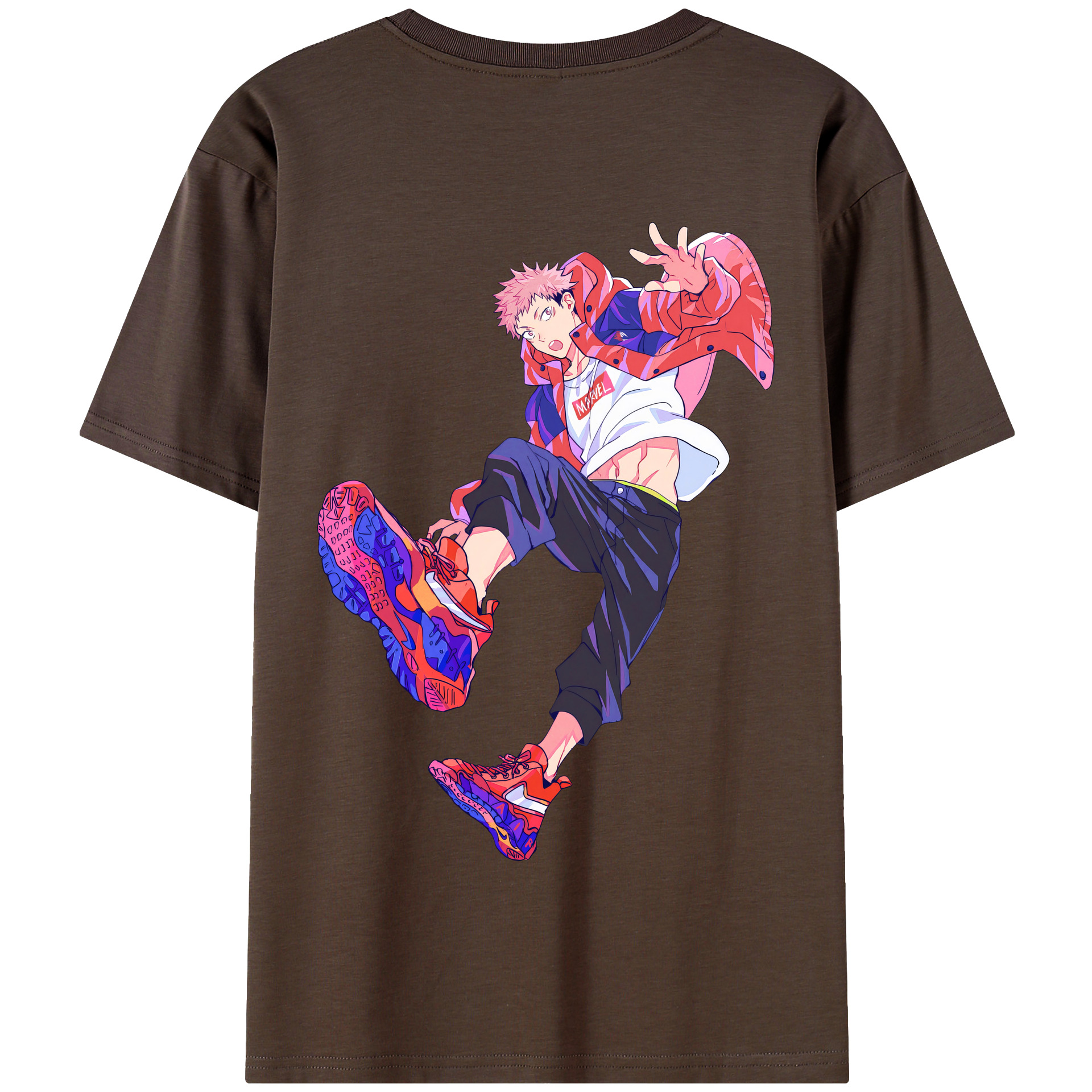 （画像用） 呪術廻戦 Jujutsu Kaisen 綿100％半袖Tシャツ（背面プリント）