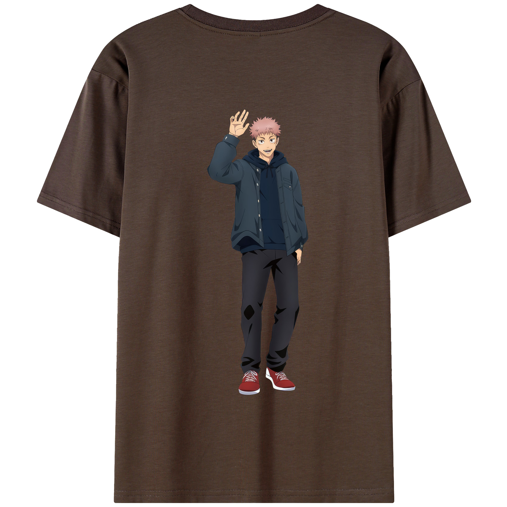 （画像用） 呪術廻戦 Jujutsu Kaisen 綿100％半袖Tシャツ（背面プリント）