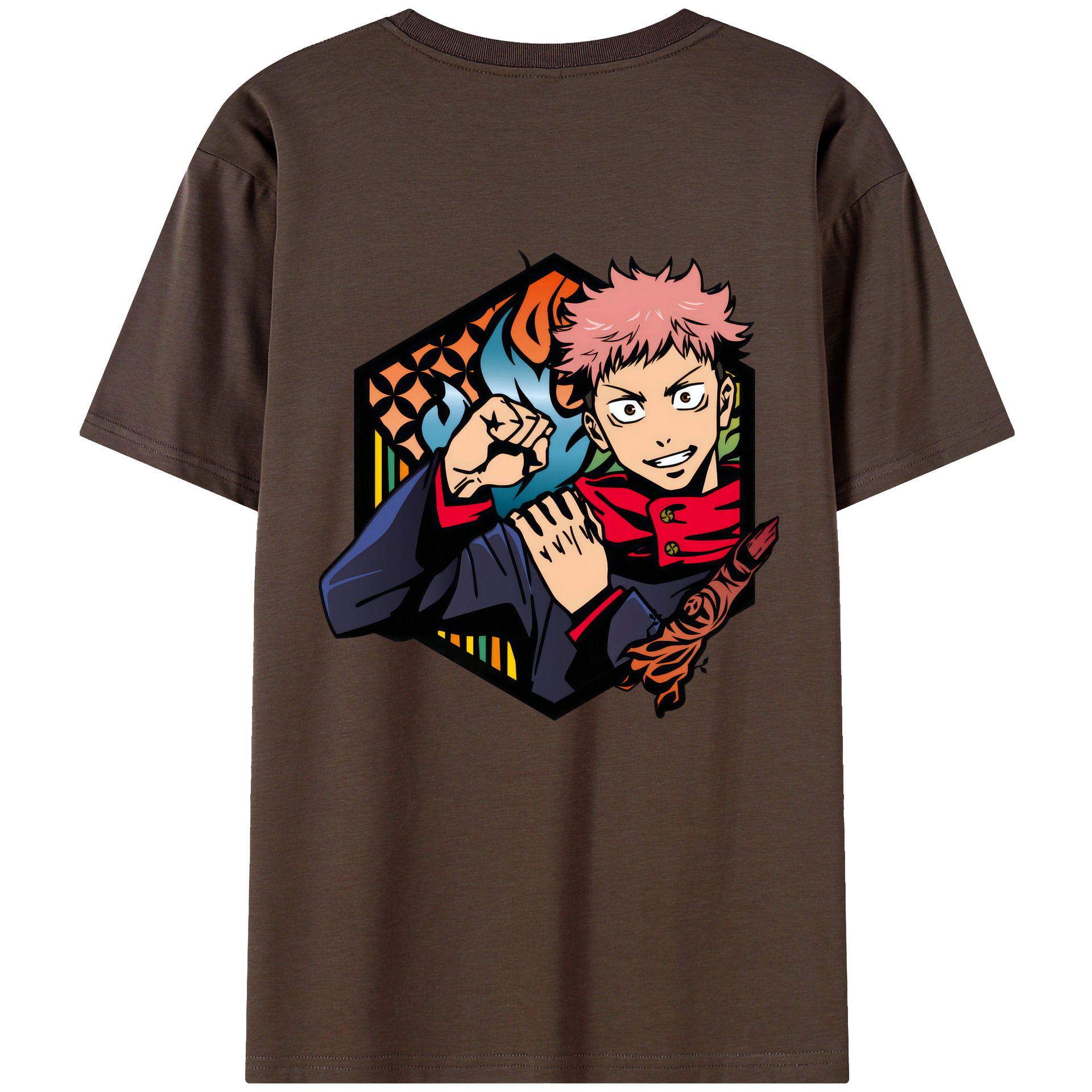 （画像用） 呪術廻戦 Jujutsu Kaisen 綿100％半袖Tシャツ（背面プリント）