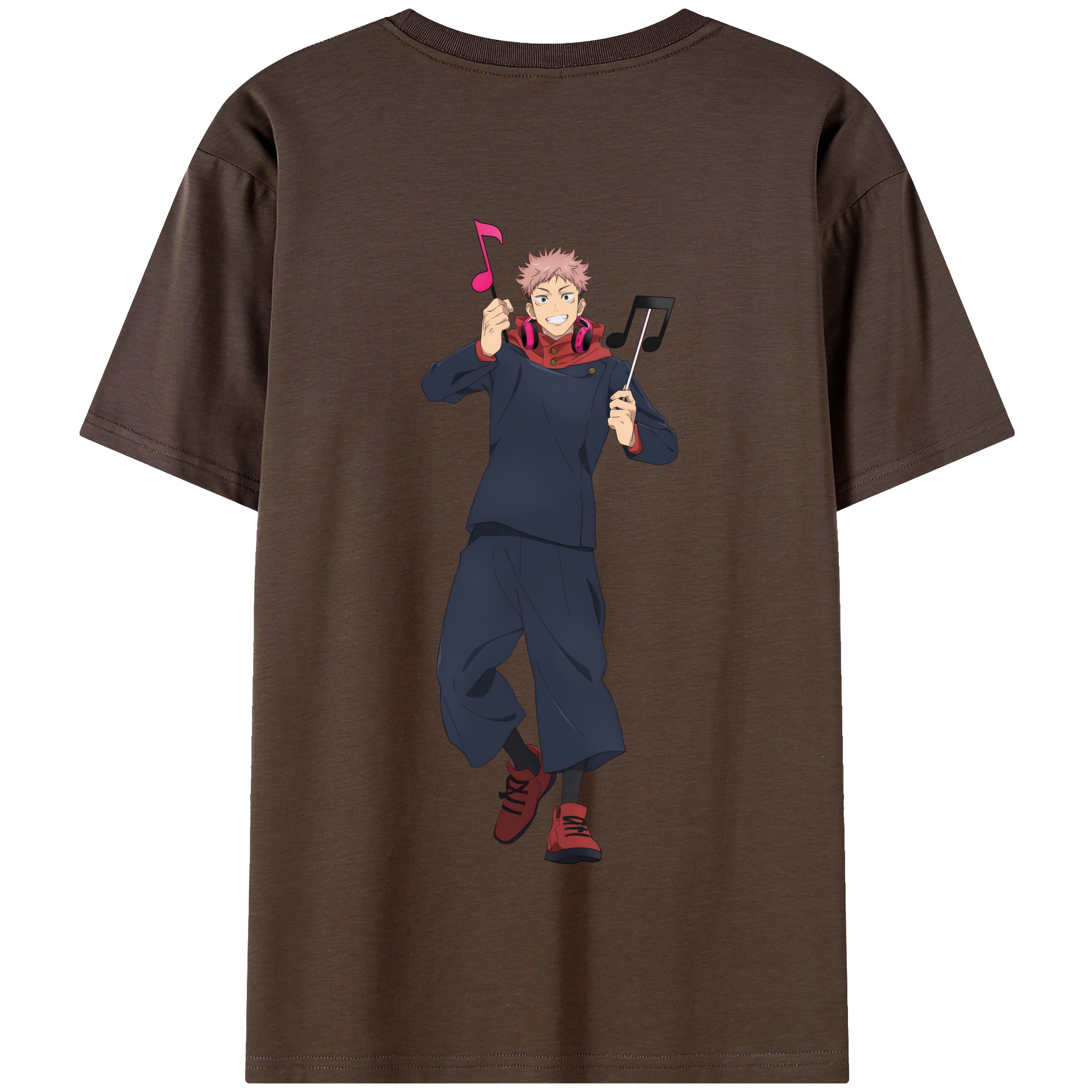 （画像用） 呪術廻戦 Jujutsu Kaisen 綿100％半袖Tシャツ（背面プリント）