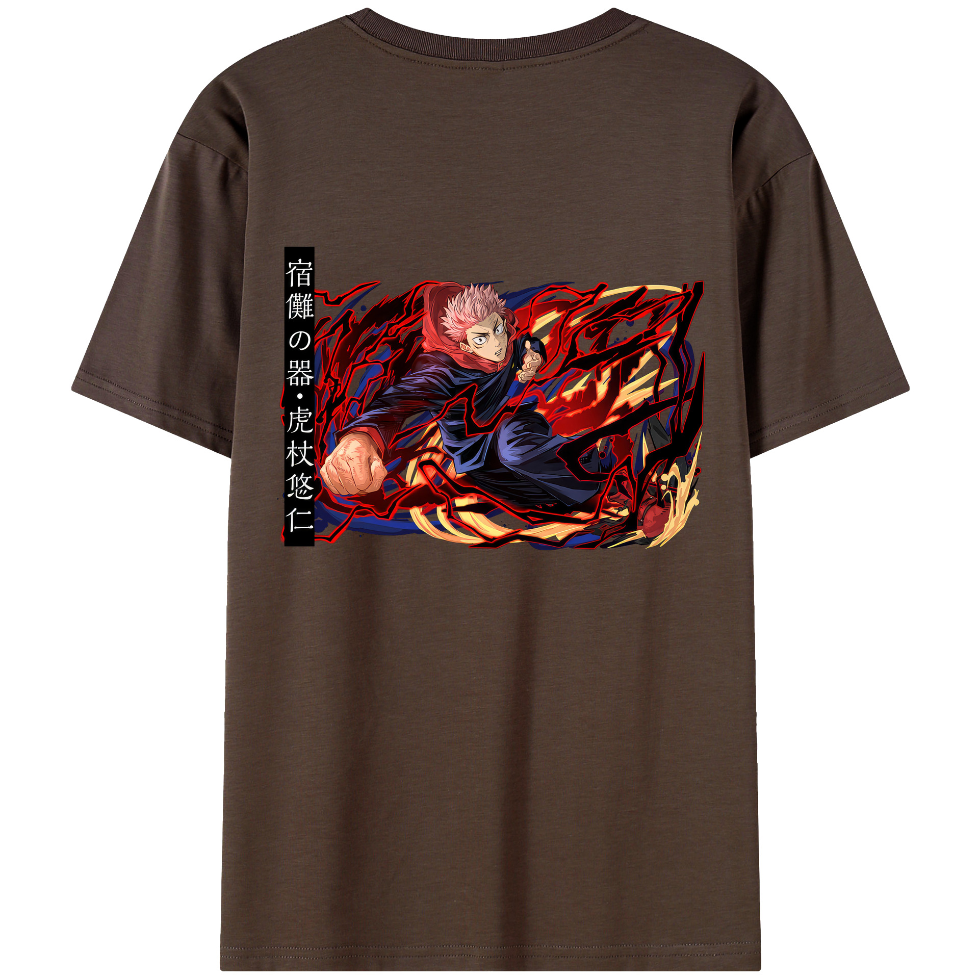 （画像用） 呪術廻戦 Jujutsu Kaisen 綿100％半袖Tシャツ（背面プリント）