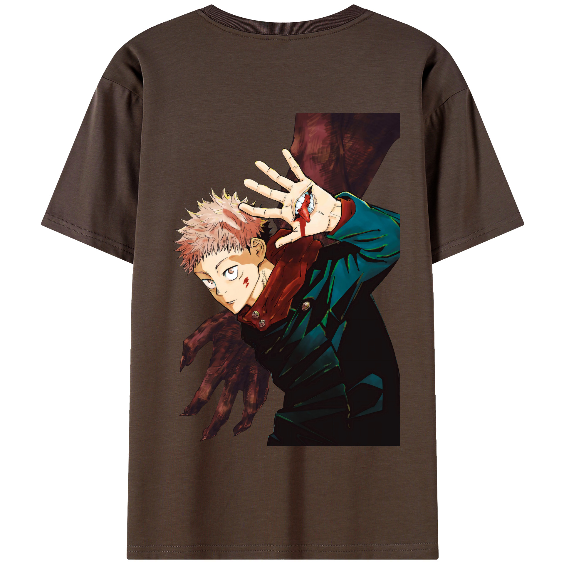 （画像用） 呪術廻戦 Jujutsu Kaisen 綿100％半袖Tシャツ（背面プリント）