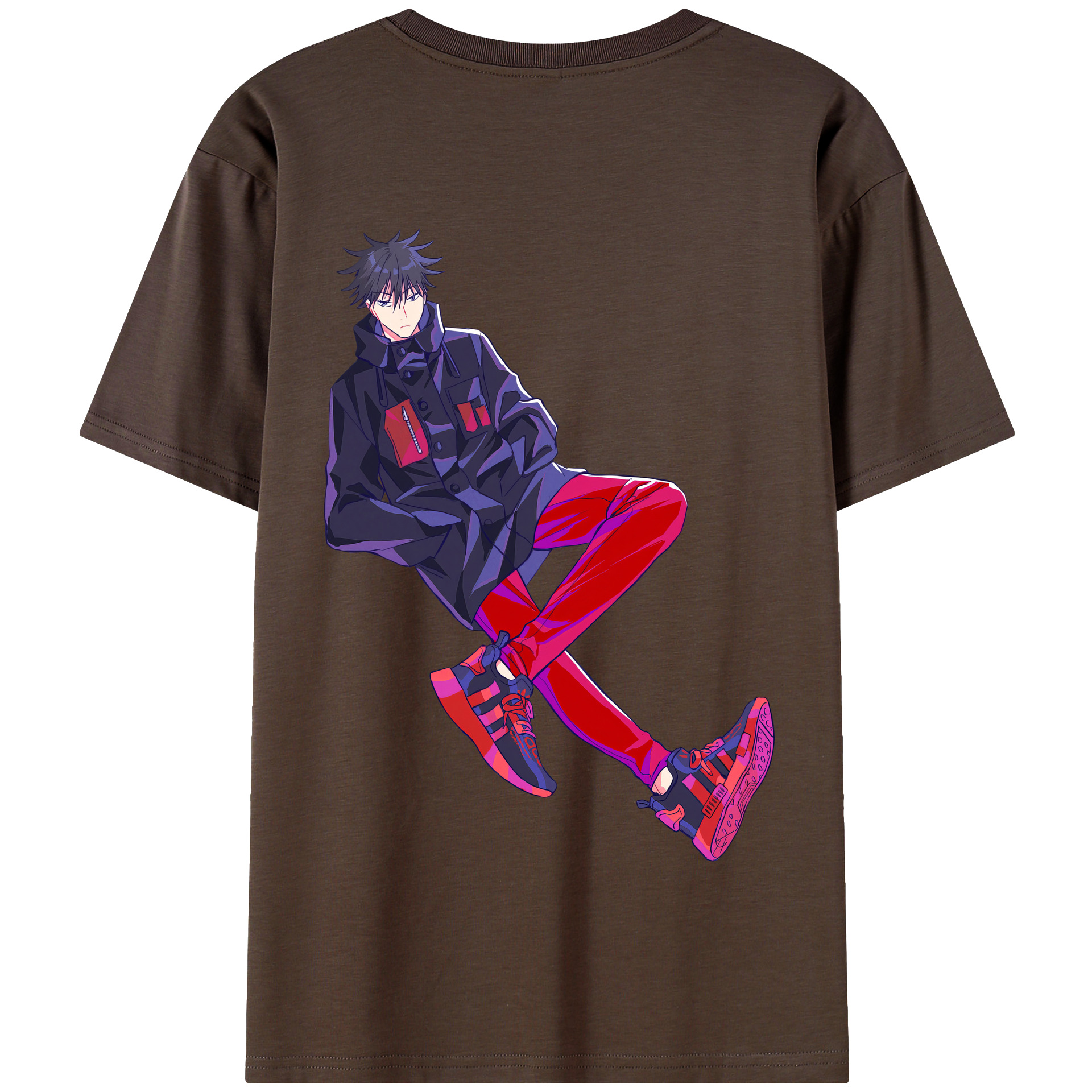 （画像用） 呪術廻戦 Jujutsu Kaisen 綿100％半袖Tシャツ（背面プリント）