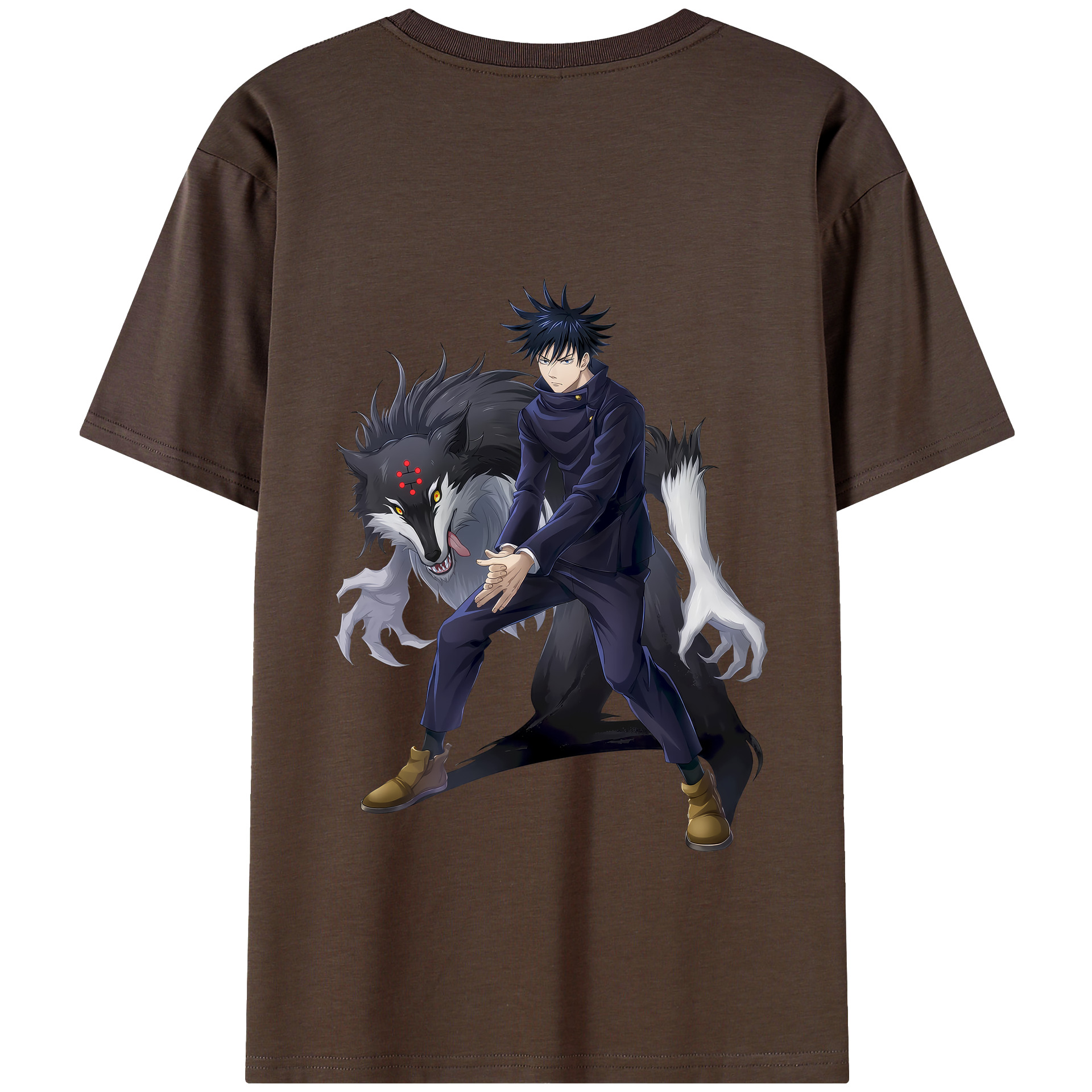 （画像用） 呪術廻戦 Jujutsu Kaisen 綿100％半袖Tシャツ（背面プリント）
