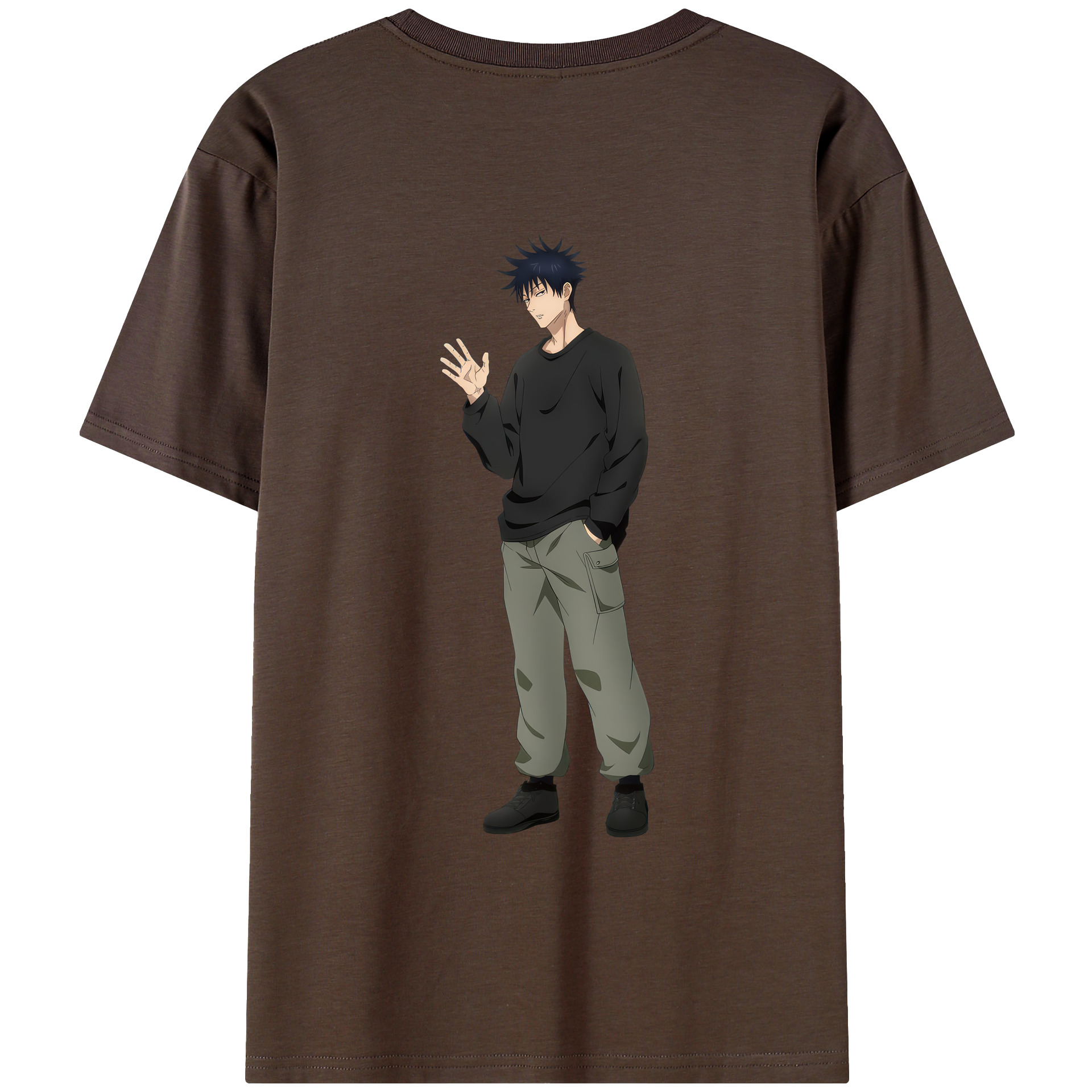 （画像用） 呪術廻戦 Jujutsu Kaisen 綿100％半袖Tシャツ（背面プリント）