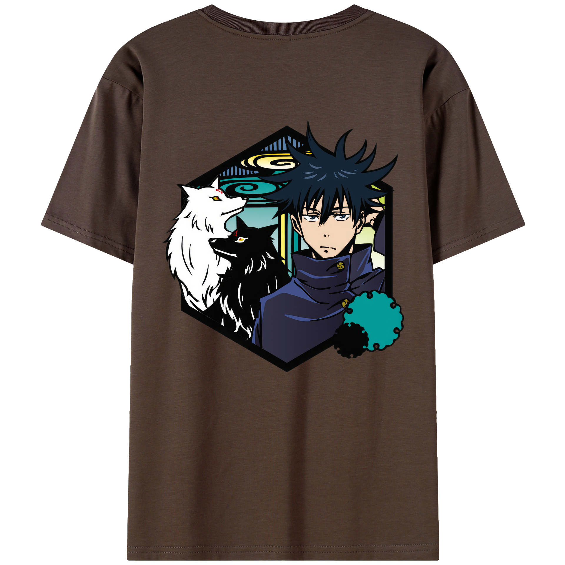 （画像用） 呪術廻戦 Jujutsu Kaisen 綿100％半袖Tシャツ（背面プリント）
