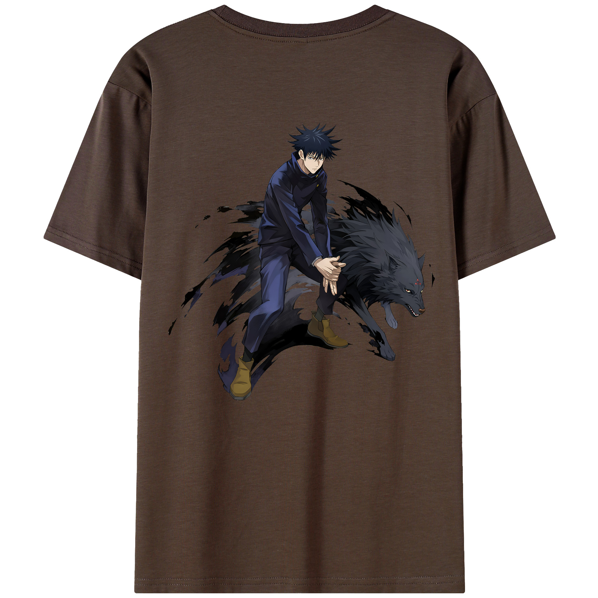 （画像用） 呪術廻戦 Jujutsu Kaisen 綿100％半袖Tシャツ（背面プリント）