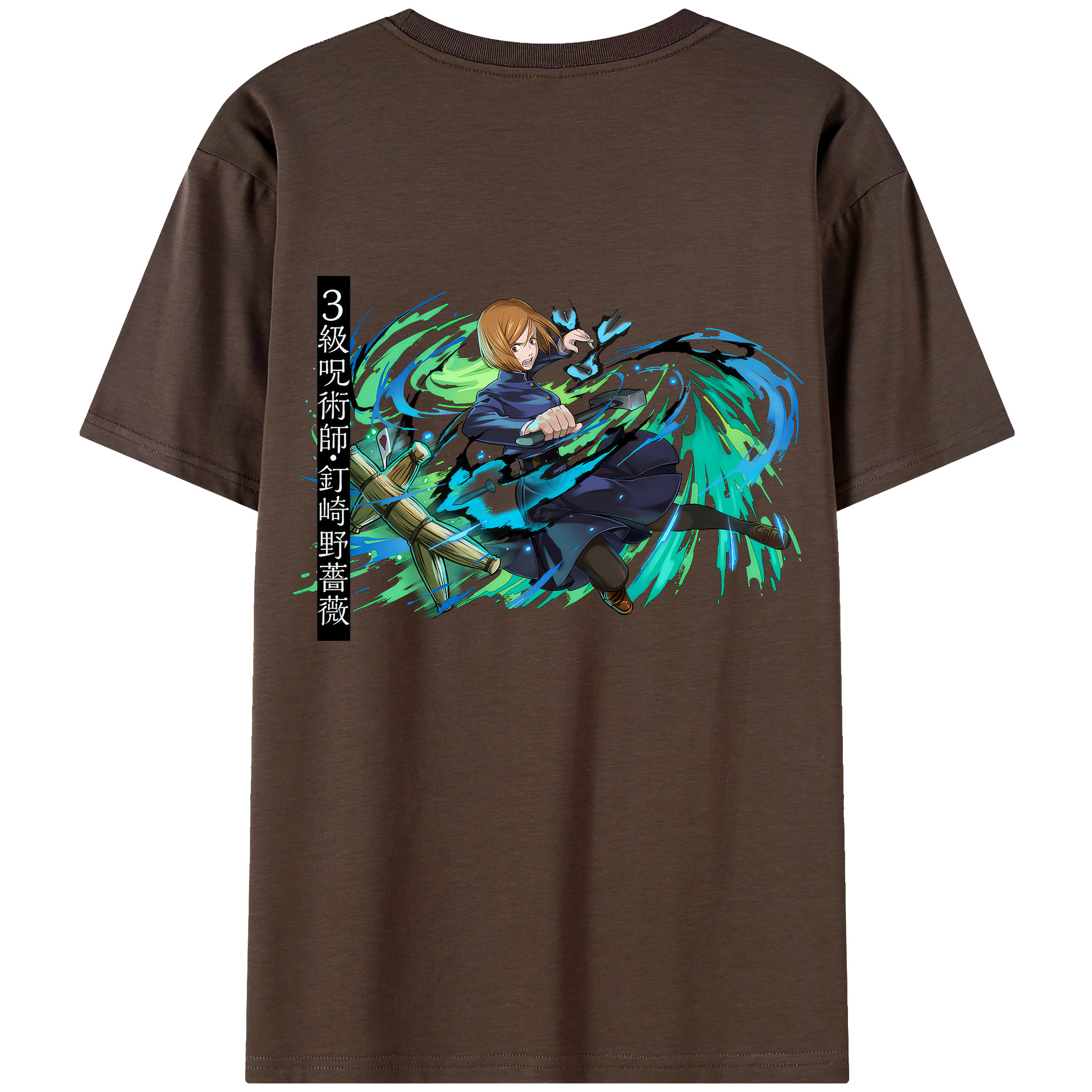 （画像用） 呪術廻戦 Jujutsu Kaisen 綿100％半袖Tシャツ（背面プリント）