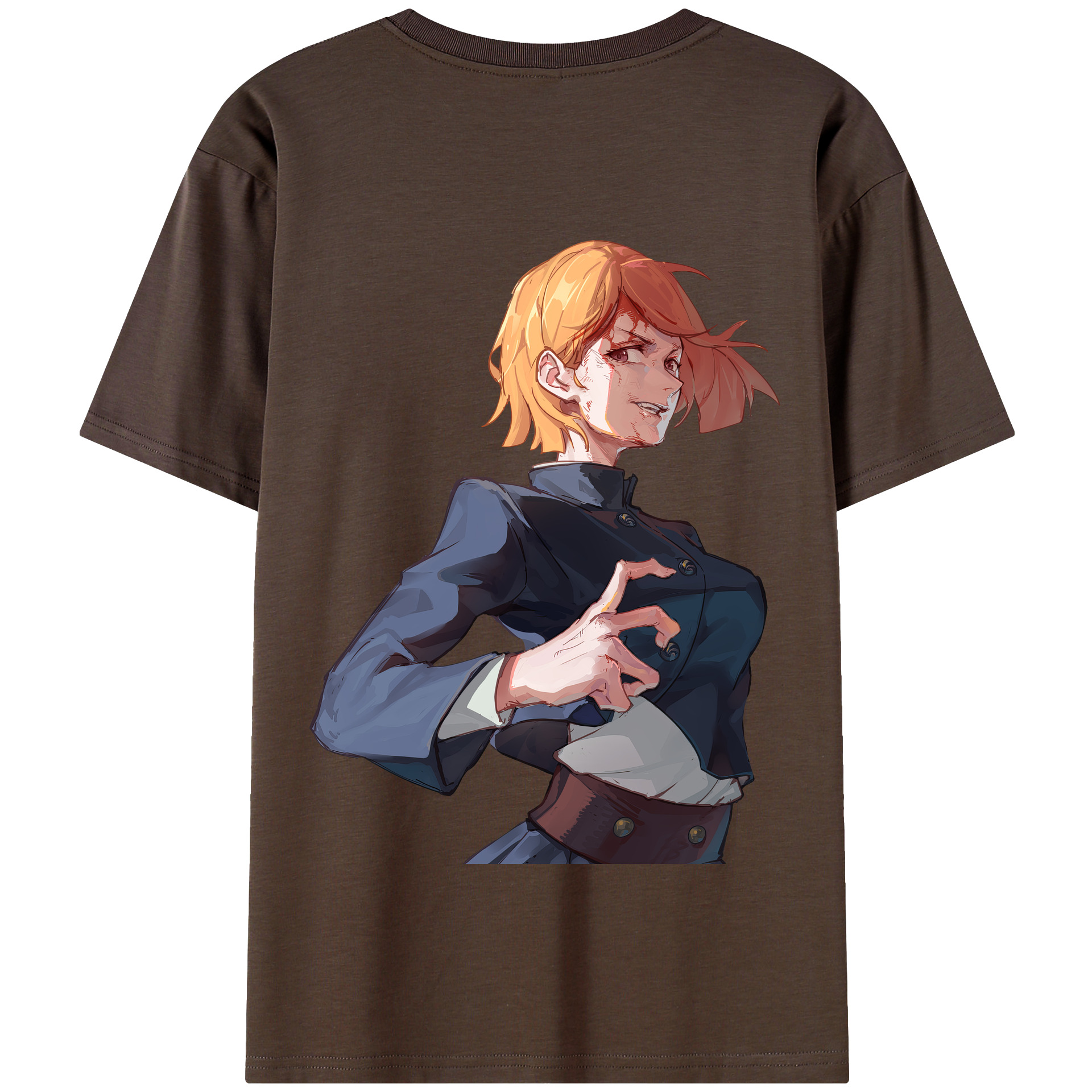 （画像用） 呪術廻戦 Jujutsu Kaisen 綿100％半袖Tシャツ（背面プリント）