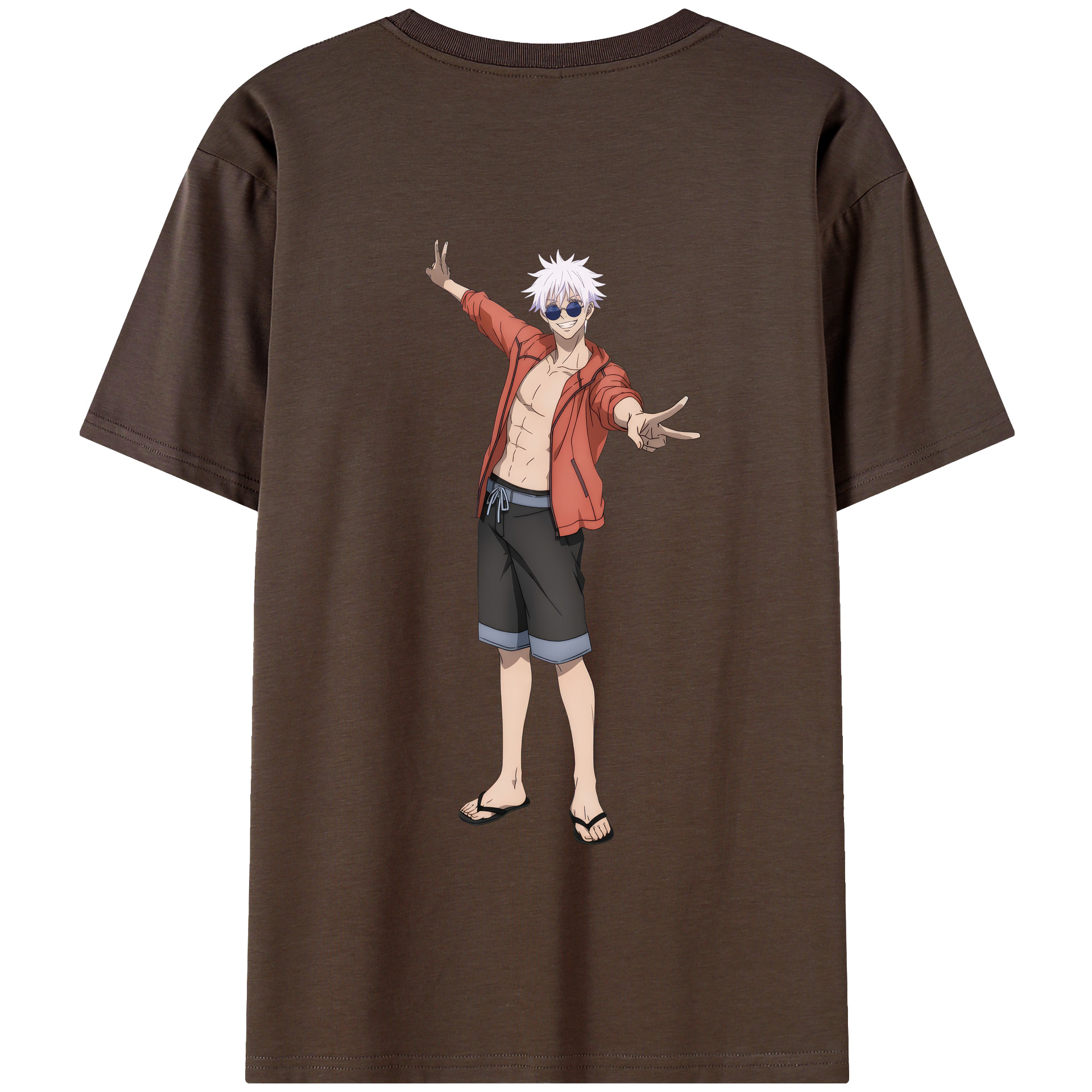 （画像用） 呪術廻戦 Jujutsu Kaisen 綿100％半袖Tシャツ（背面プリント）