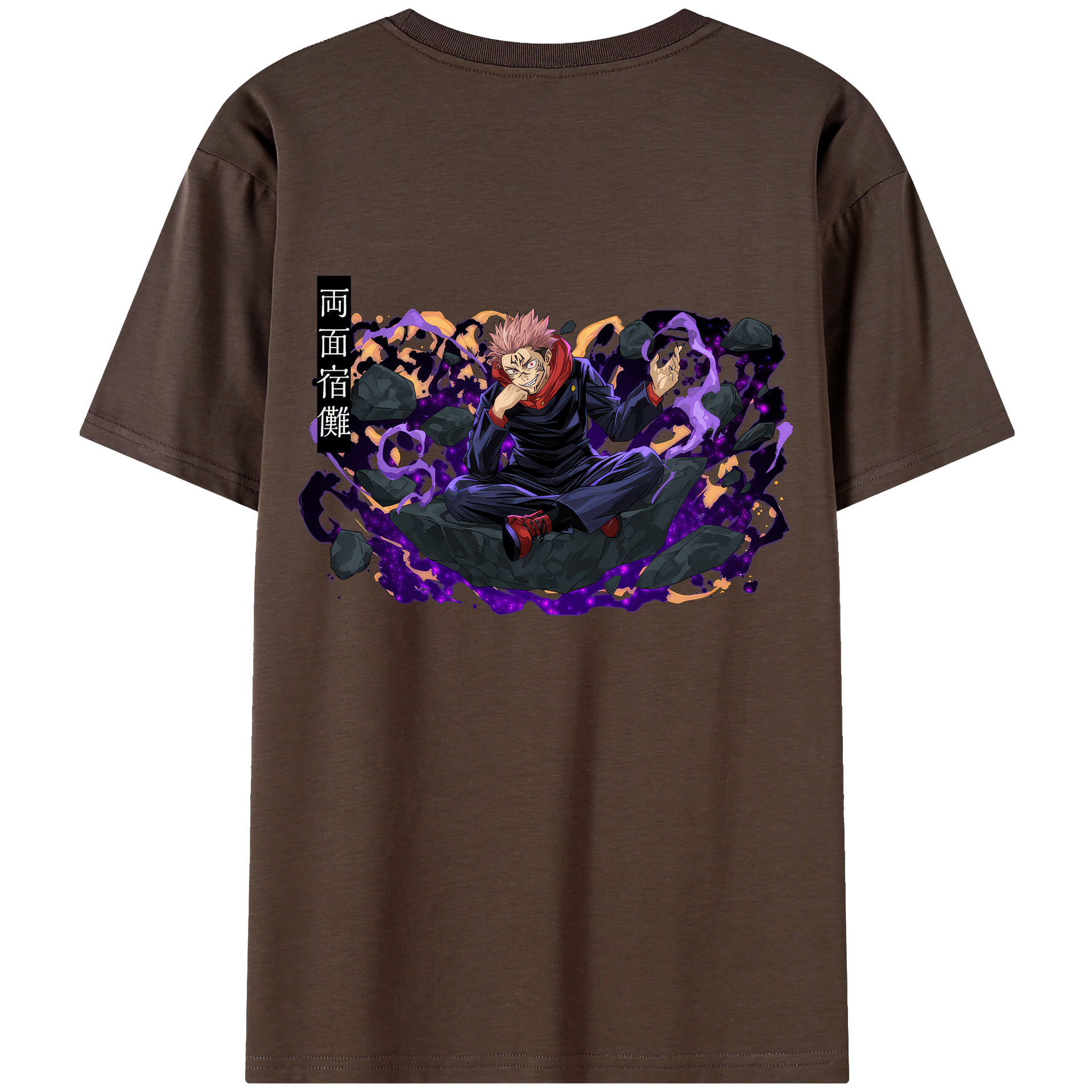 （画像用） 呪術廻戦 Jujutsu Kaisen 綿100％半袖Tシャツ（背面プリント）