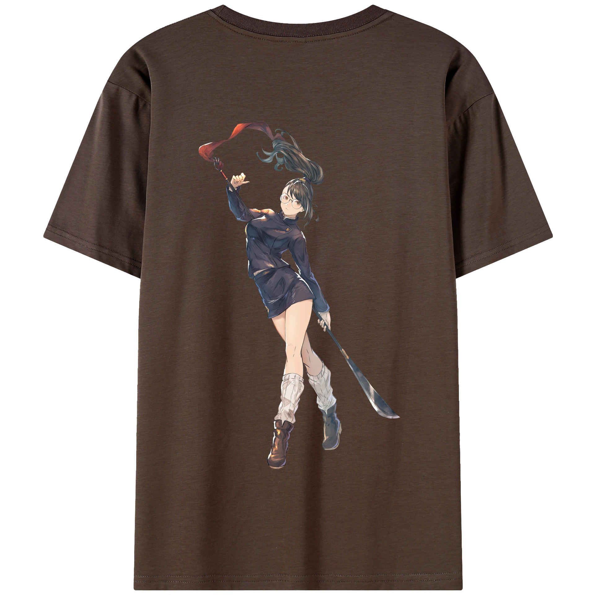 （画像用） 呪術廻戦 Jujutsu Kaisen 綿100％半袖Tシャツ（背面プリント）