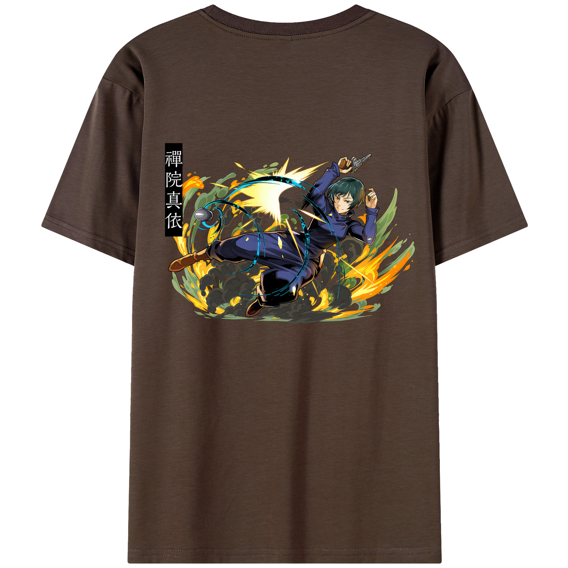 （画像用） 呪術廻戦 Jujutsu Kaisen 綿100％半袖Tシャツ（背面プリント）