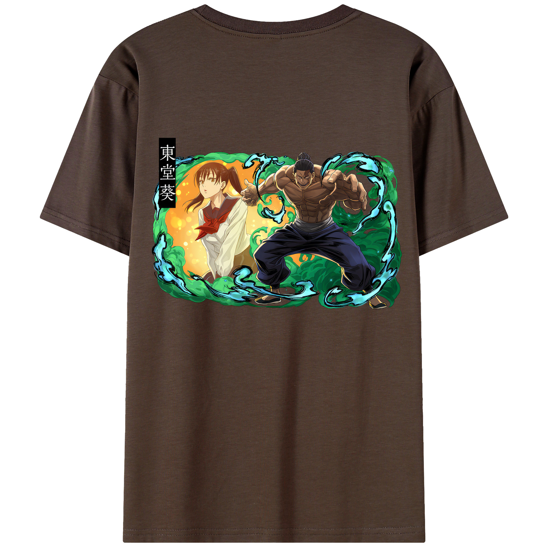 （画像用） 呪術廻戦 Jujutsu Kaisen 綿100％半袖Tシャツ（背面プリント）