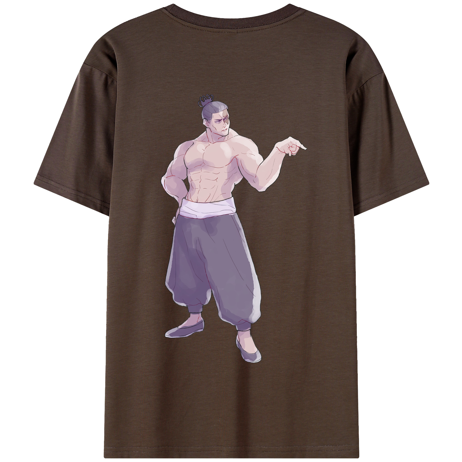 （画像用） 呪術廻戦 Jujutsu Kaisen 綿100％半袖Tシャツ（背面プリント）
