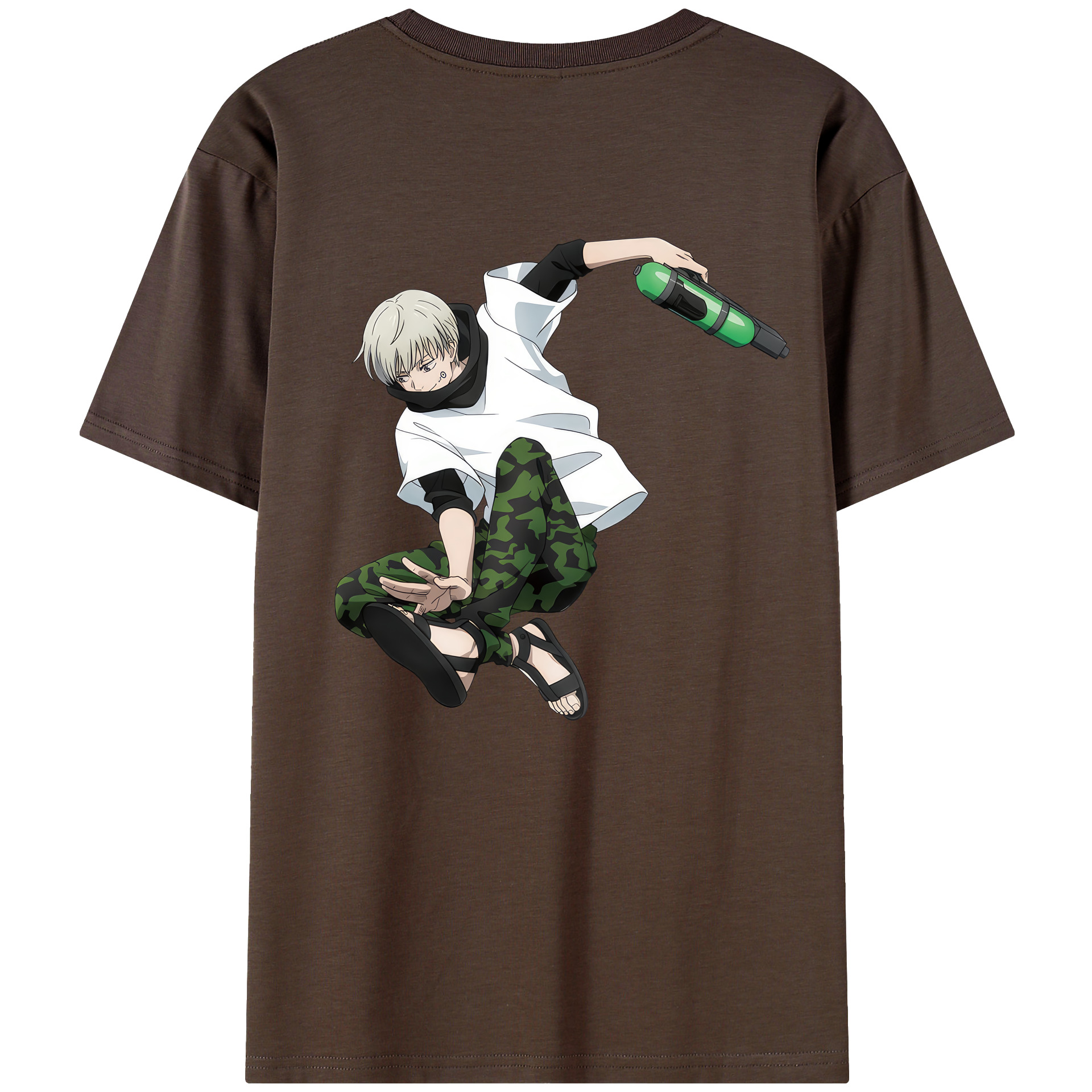 （画像用） 呪術廻戦 Jujutsu Kaisen 綿100％半袖Tシャツ（背面プリント）