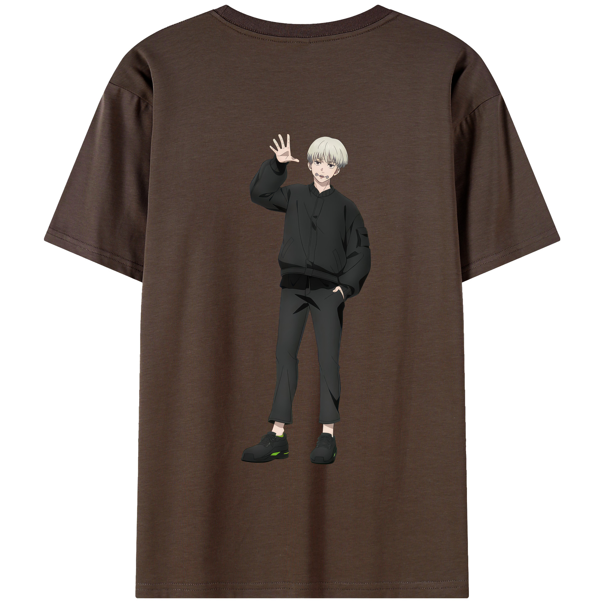 （画像用） 呪術廻戦 Jujutsu Kaisen 綿100％半袖Tシャツ（背面プリント）