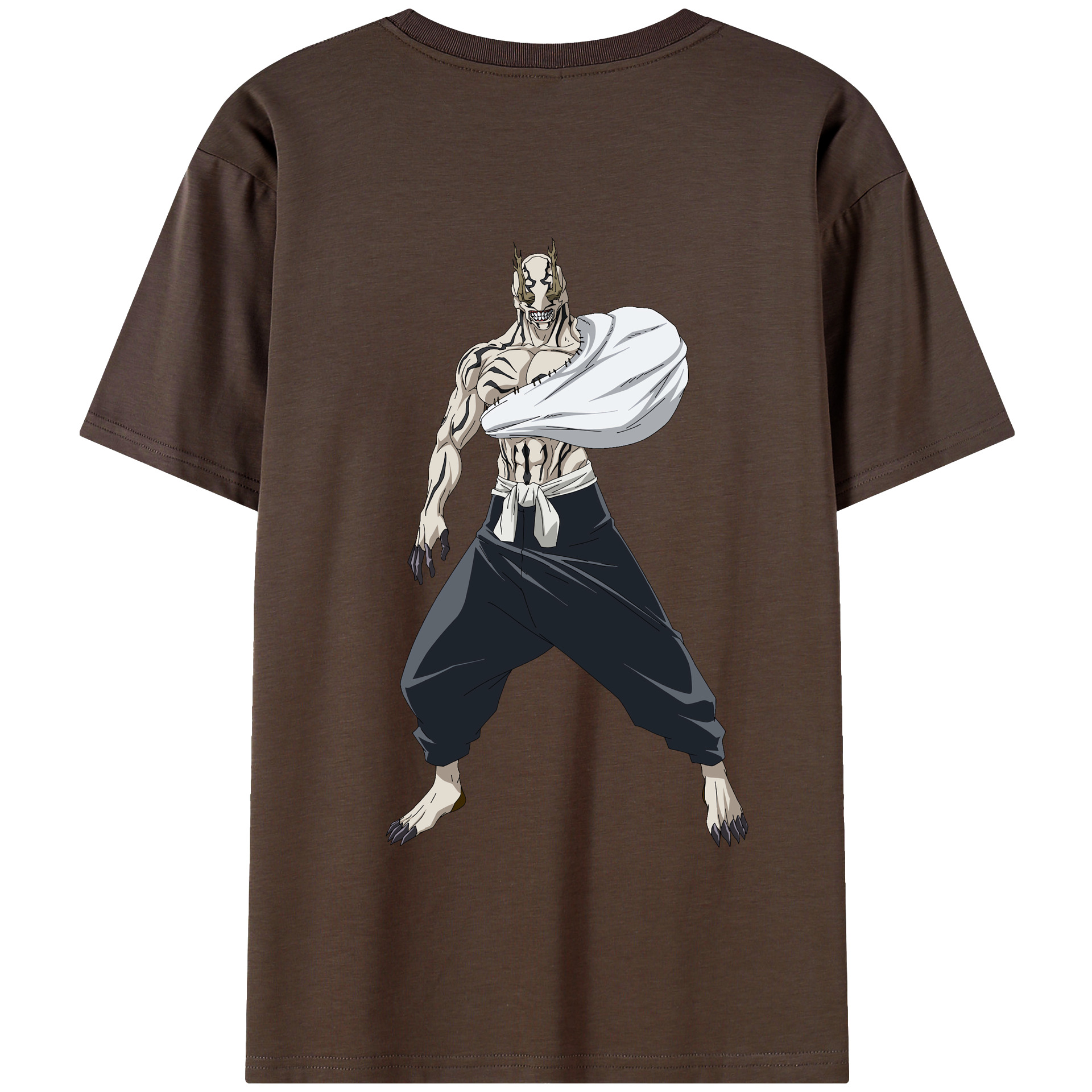 （画像用） 呪術廻戦 Jujutsu Kaisen 綿100％半袖Tシャツ（背面プリント）