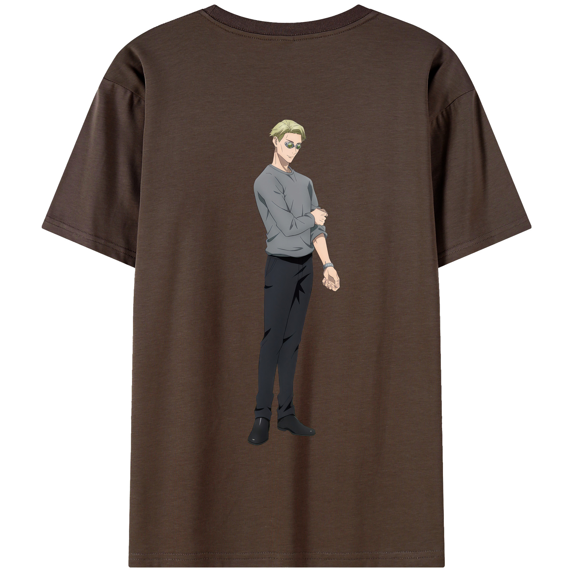 （画像用） 呪術廻戦 Jujutsu Kaisen 綿100％半袖Tシャツ（背面プリント）