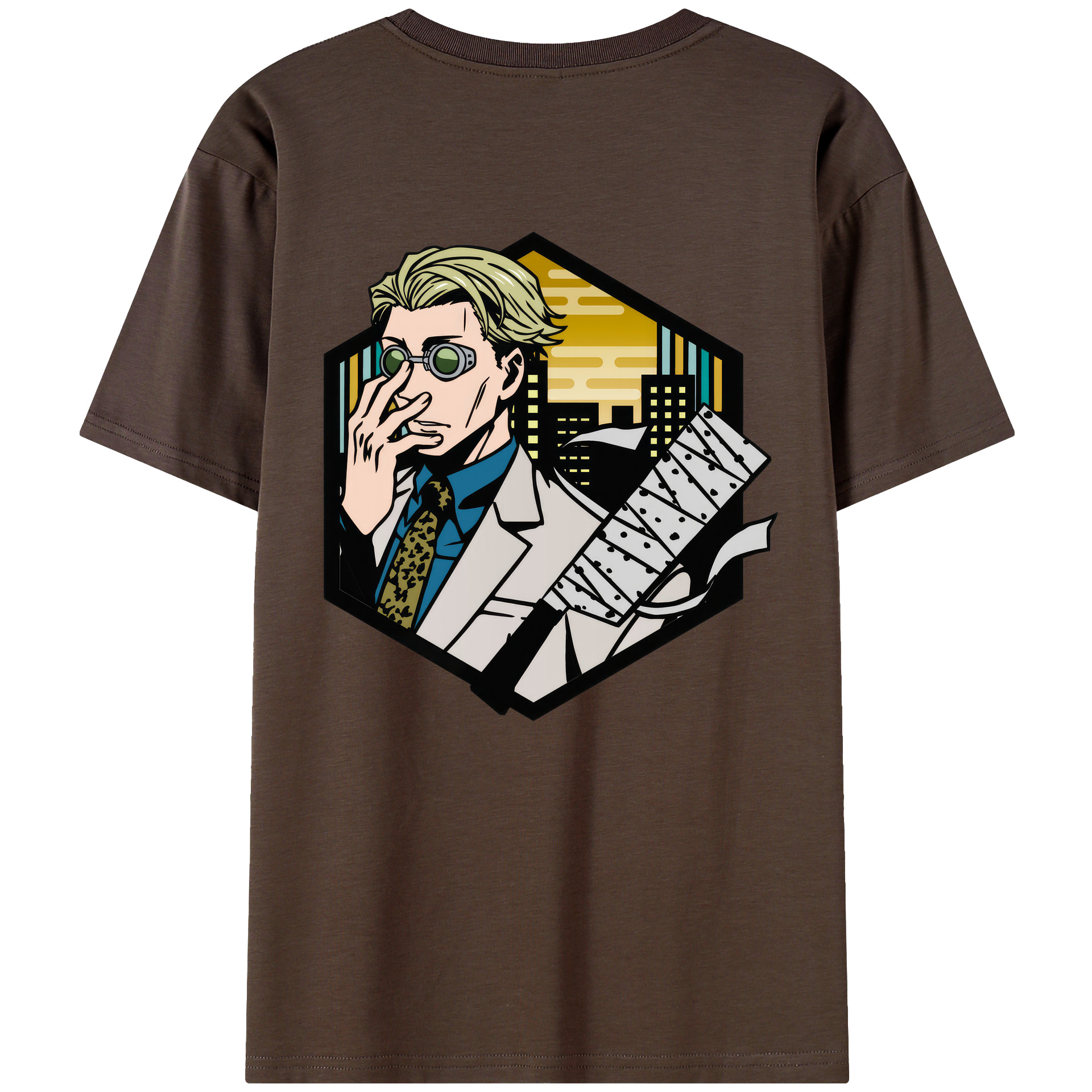 （画像用） 呪術廻戦 Jujutsu Kaisen 綿100％半袖Tシャツ（背面プリント）