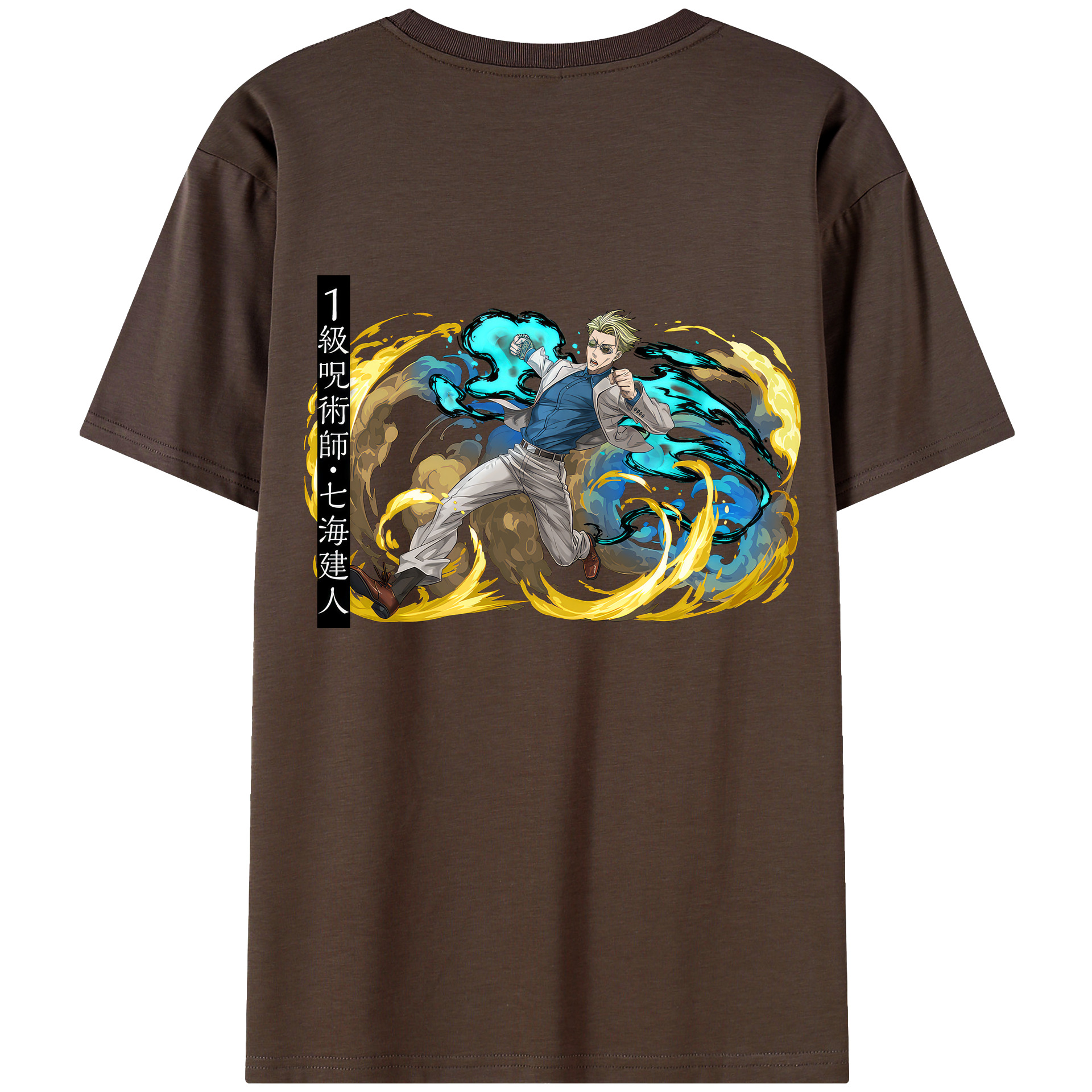 （画像用） 呪術廻戦 Jujutsu Kaisen 綿100％半袖Tシャツ（背面プリント）