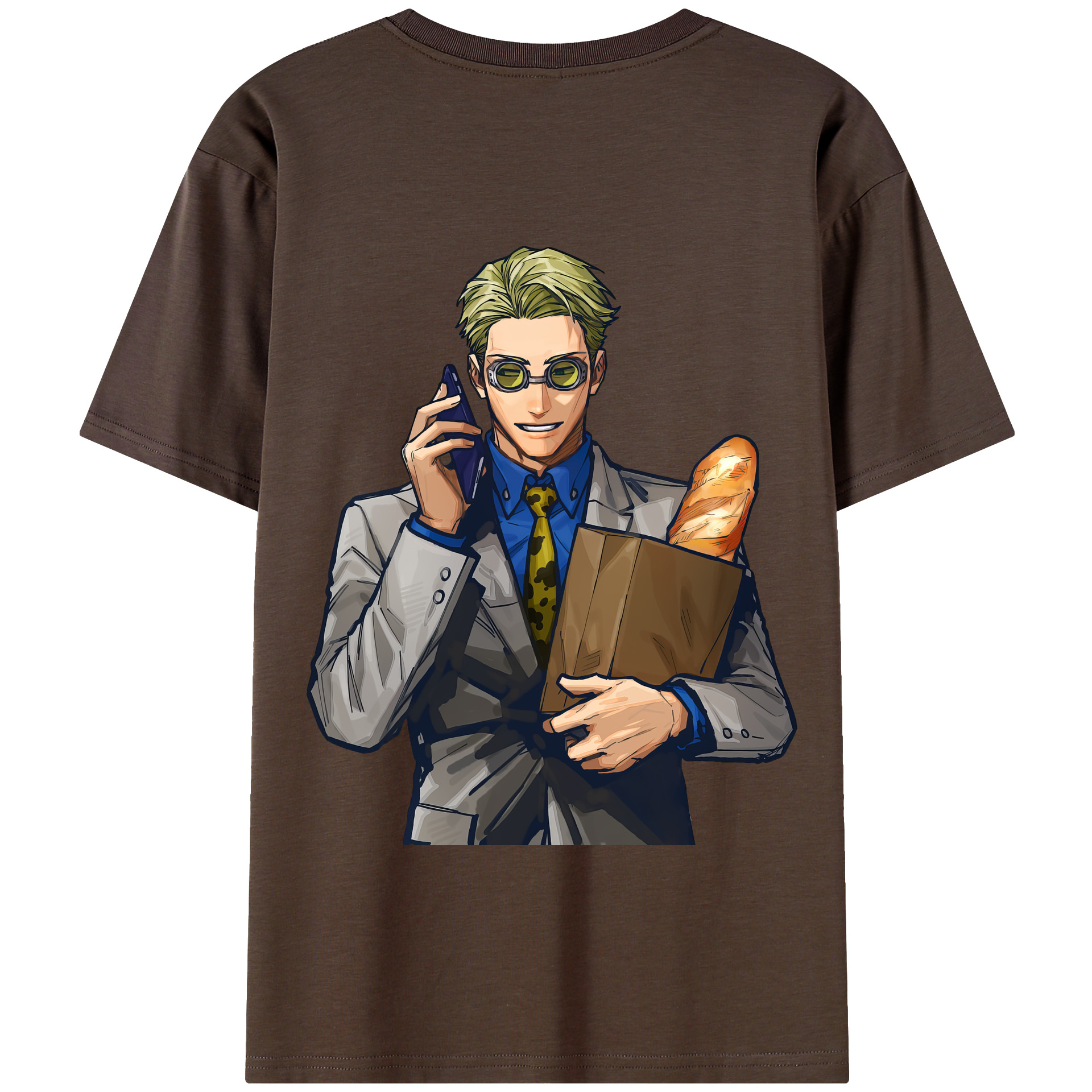 （画像用） 呪術廻戦 Jujutsu Kaisen 綿100％半袖Tシャツ（背面プリント）
