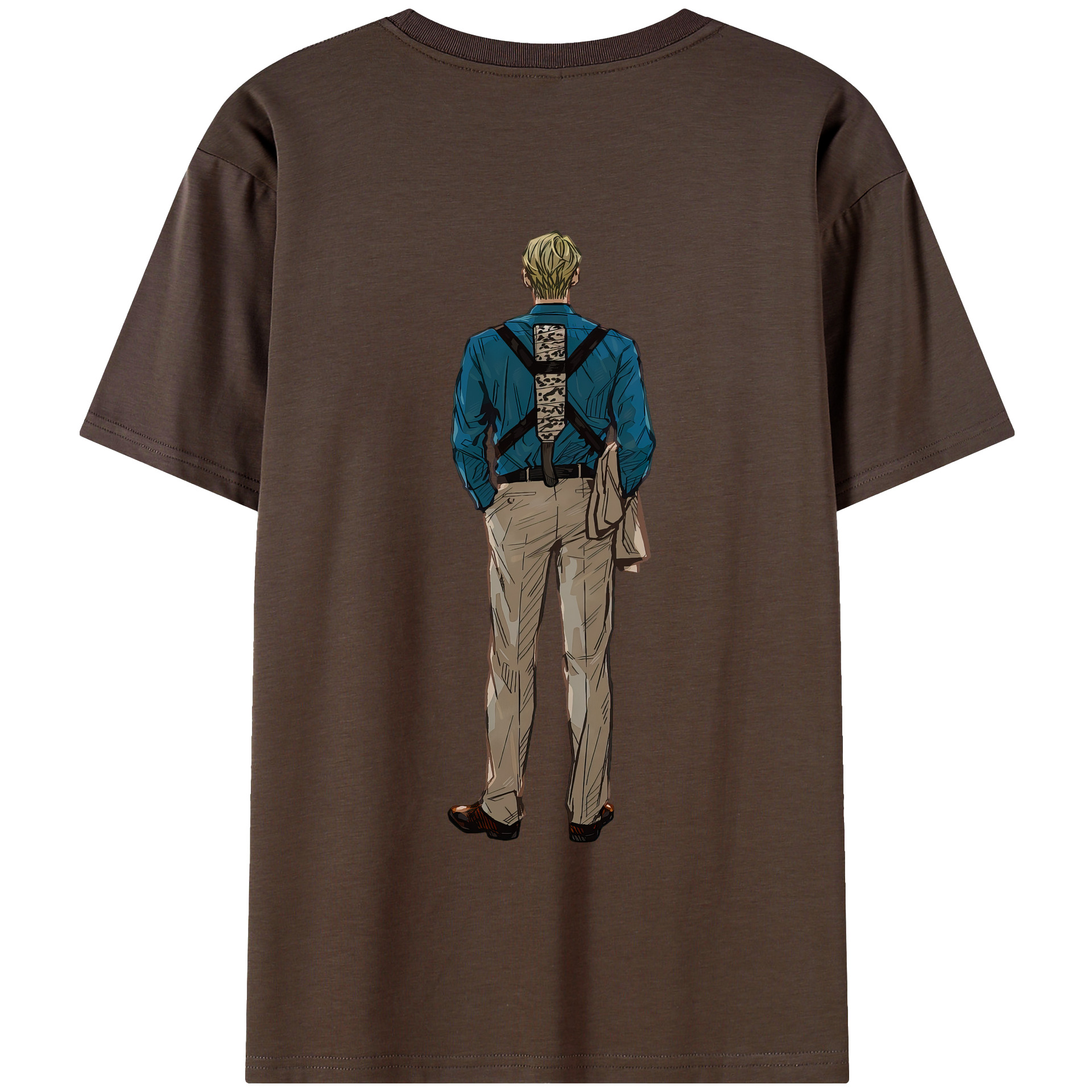 （画像用） 呪術廻戦 Jujutsu Kaisen 綿100％半袖Tシャツ（背面プリント）