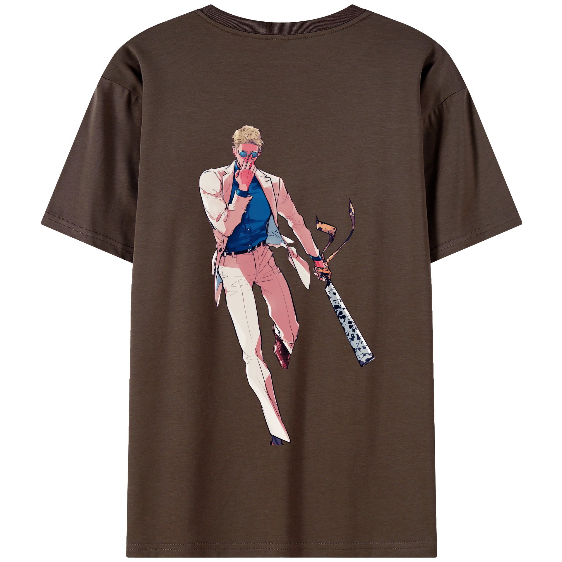 （画像用） 呪術廻戦 Jujutsu Kaisen 綿100％半袖Tシャツ（背面プリント）