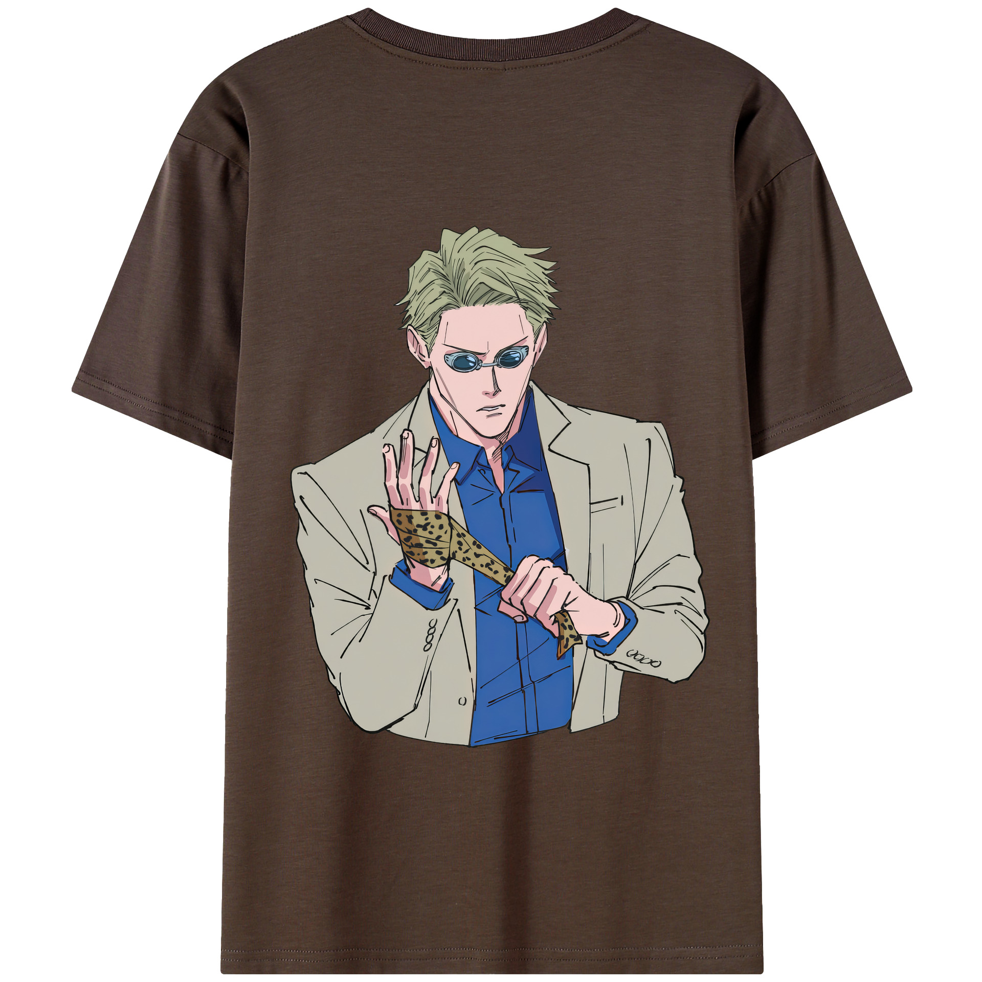 （画像用） 呪術廻戦 Jujutsu Kaisen 綿100％半袖Tシャツ（背面プリント）