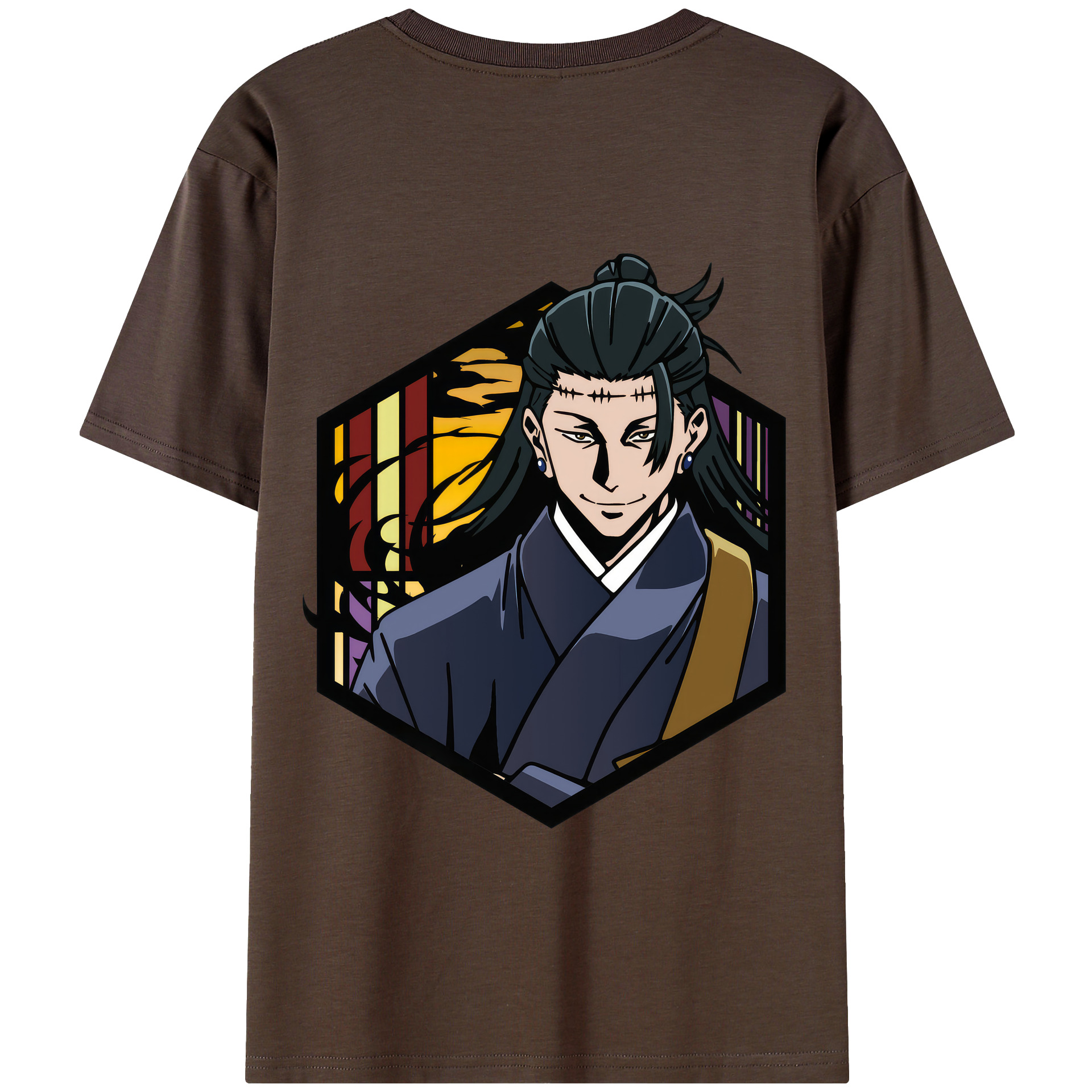 （画像用） 呪術廻戦 Jujutsu Kaisen 綿100％半袖Tシャツ（背面プリント）