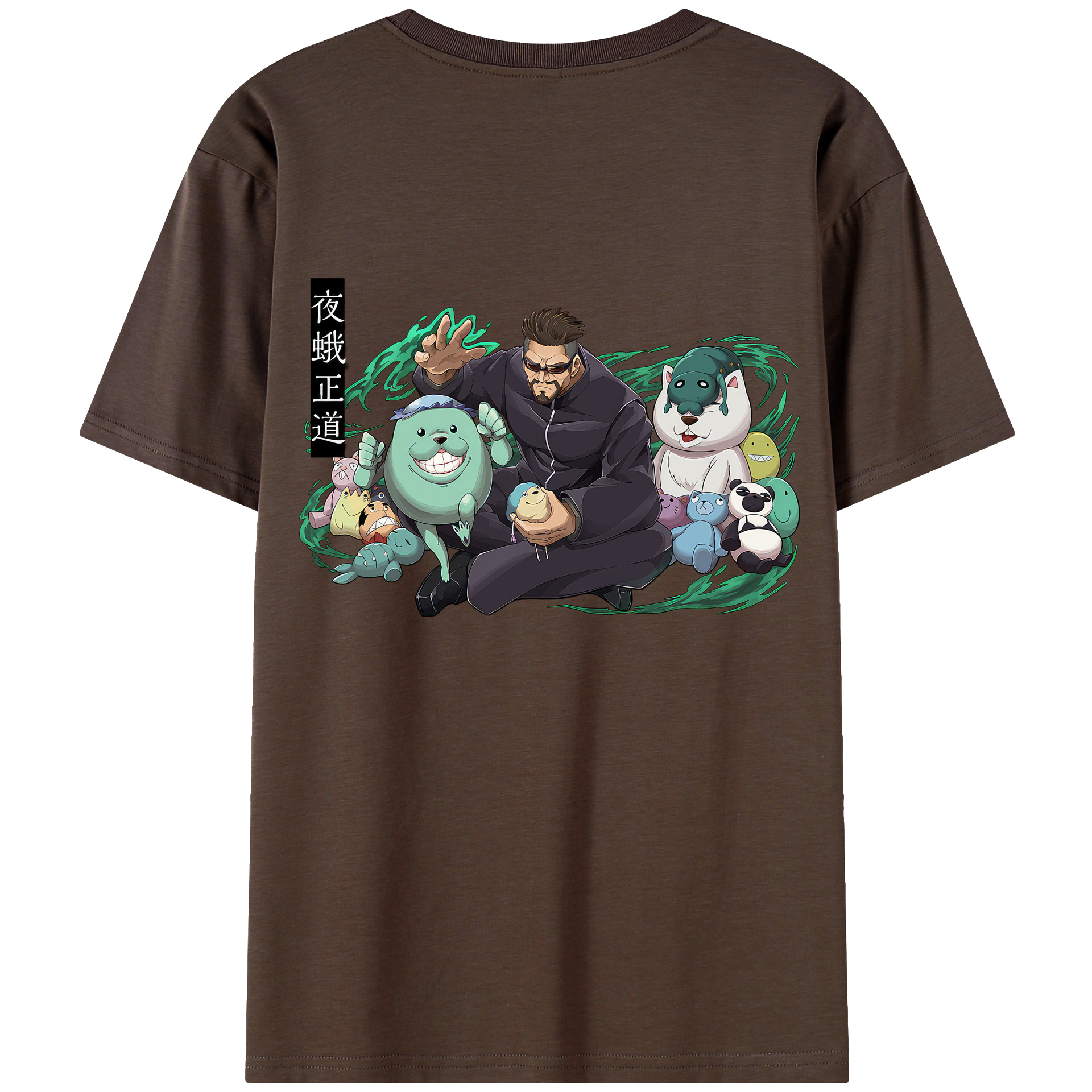 （画像用） 呪術廻戦 Jujutsu Kaisen 綿100％半袖Tシャツ（背面プリント）