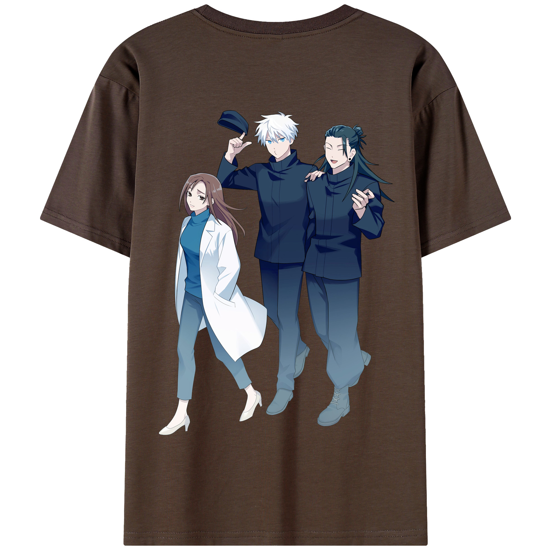 （画像用） 呪術廻戦 Jujutsu Kaisen 綿100％半袖Tシャツ（背面プリント）