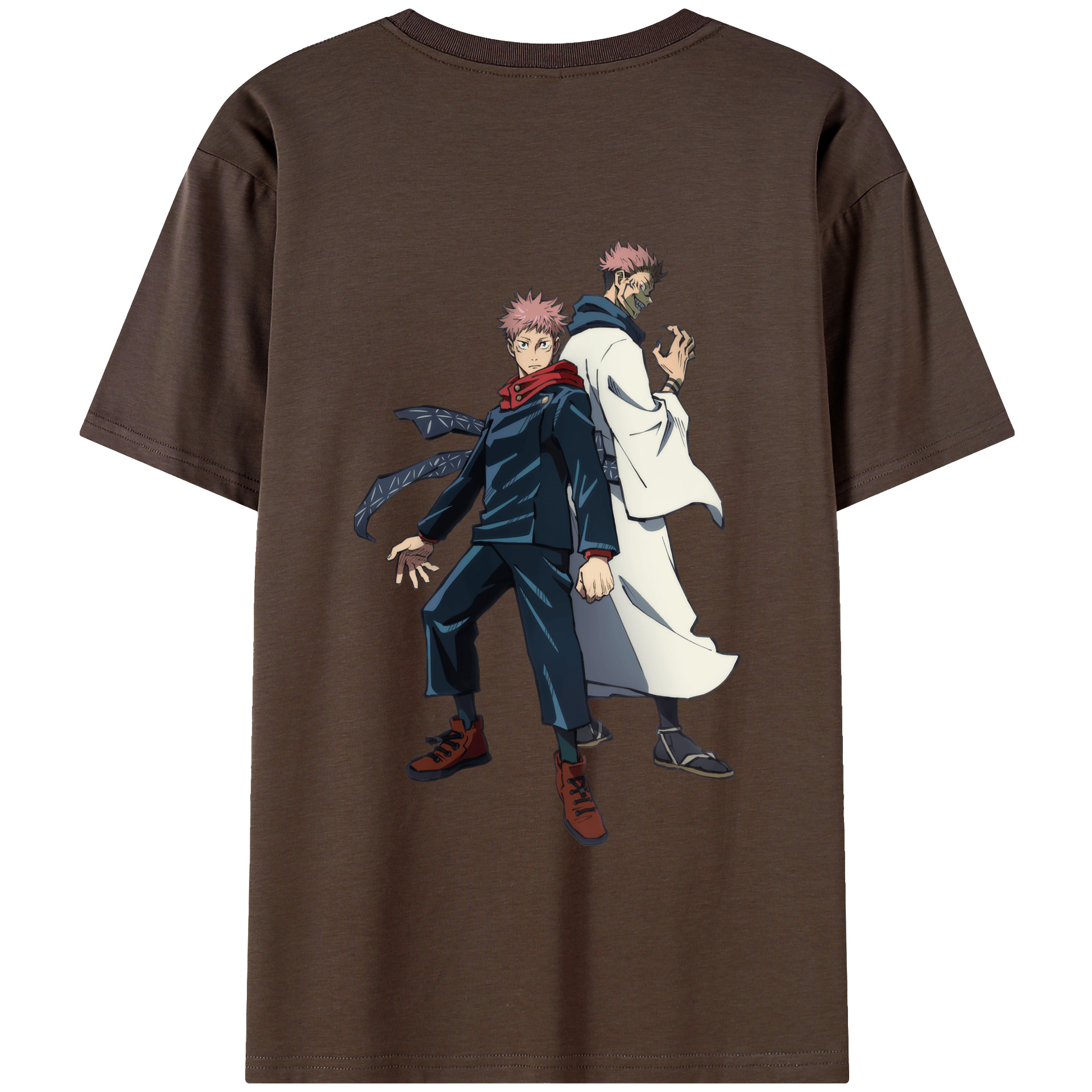 （画像用） 呪術廻戦 Jujutsu Kaisen 綿100％半袖Tシャツ（背面プリント）