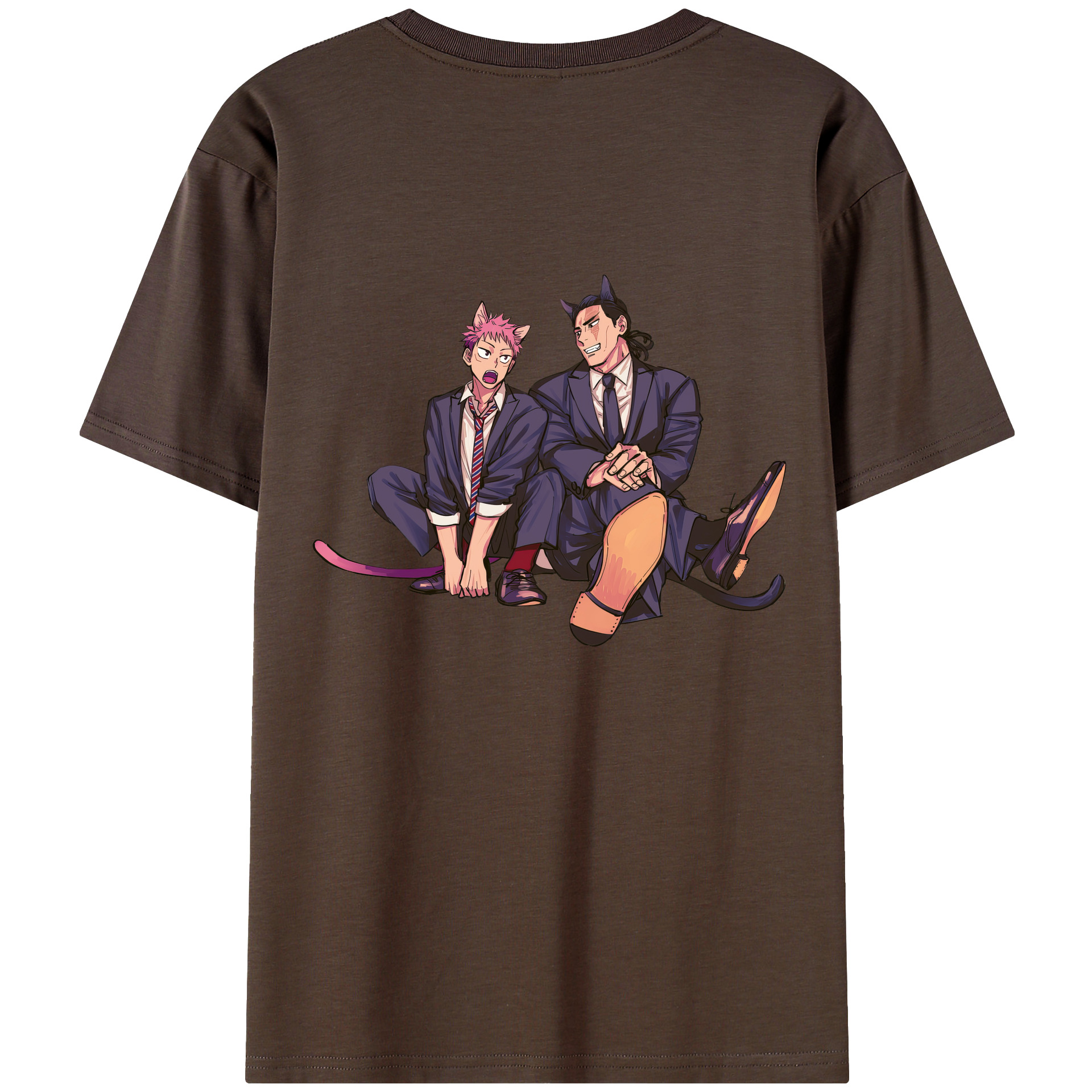 （画像用） 呪術廻戦 Jujutsu Kaisen 綿100％半袖Tシャツ（背面プリント）