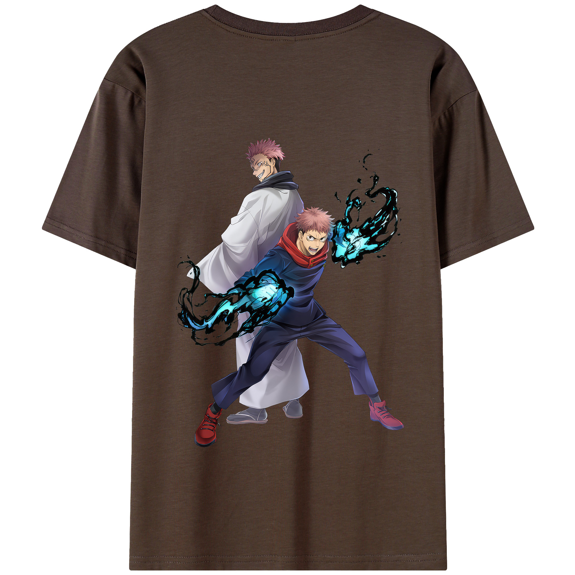 （画像用） 呪術廻戦 Jujutsu Kaisen 綿100％半袖Tシャツ（背面プリント）