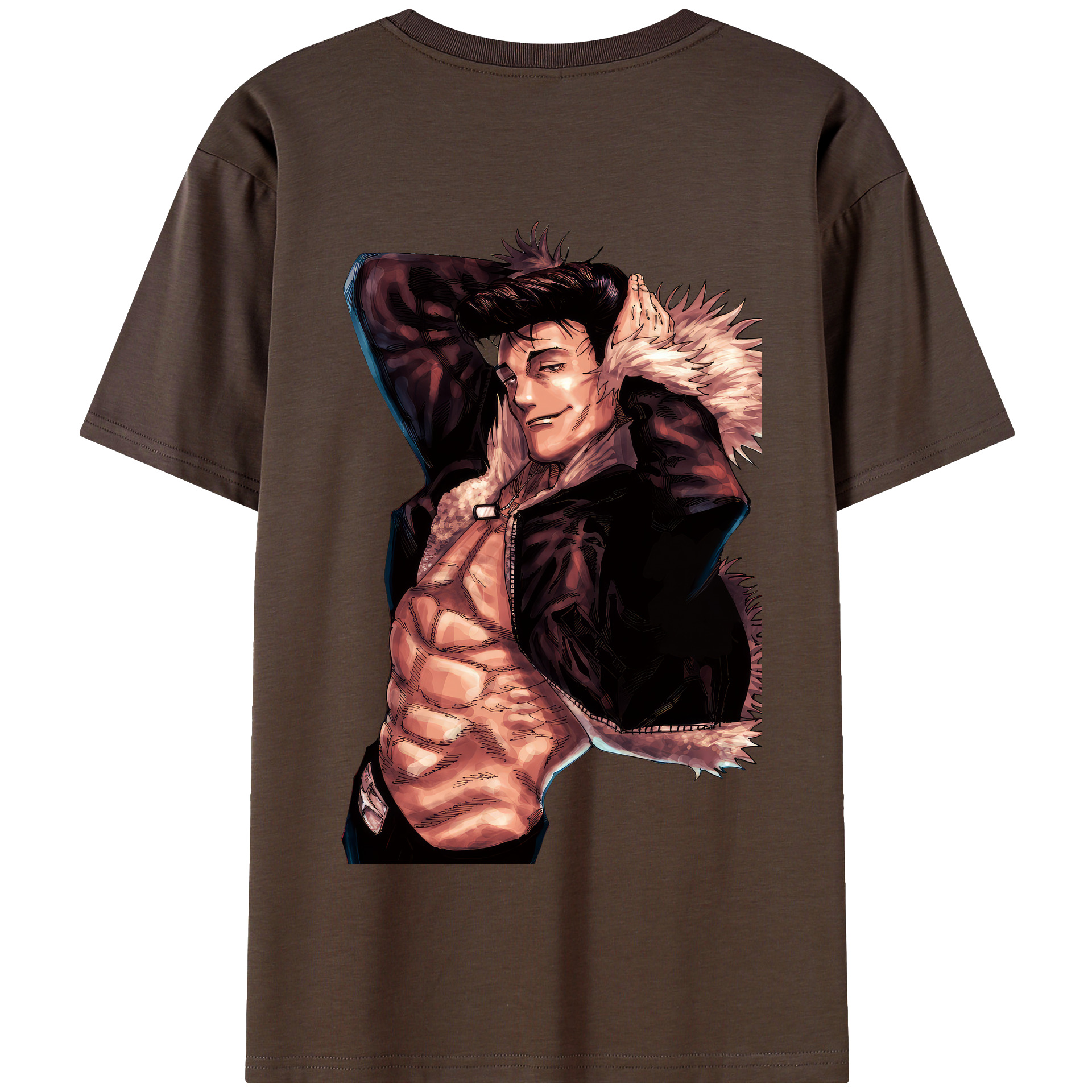 （画像用） 呪術廻戦 Jujutsu Kaisen 綿100％半袖Tシャツ（背面プリント）
