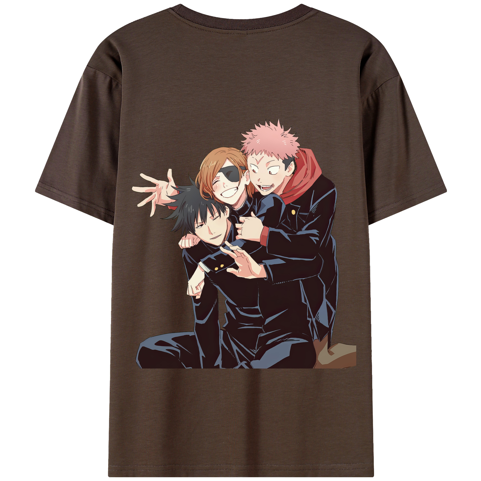 （画像用） 呪術廻戦 Jujutsu Kaisen 綿100％半袖Tシャツ（背面プリント）