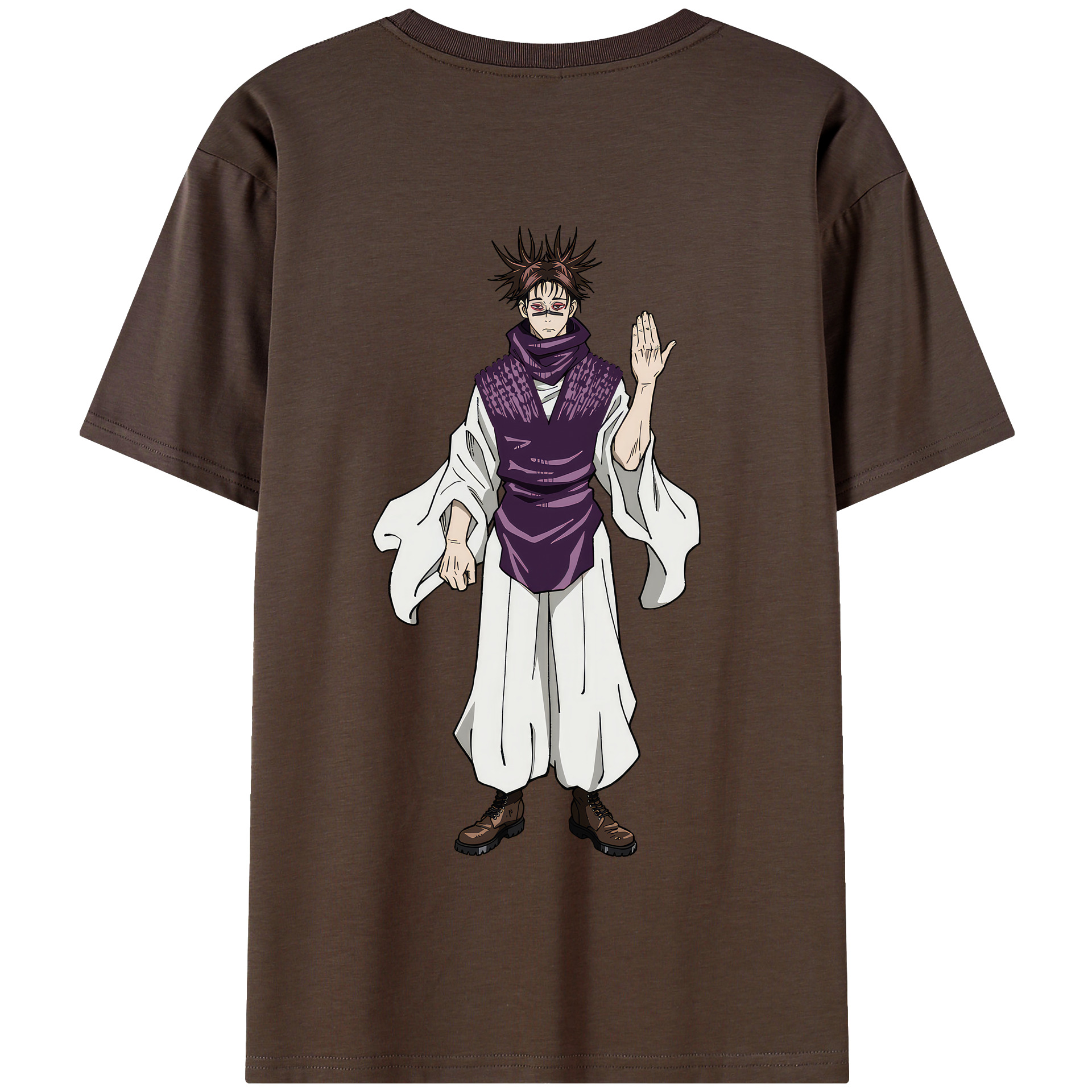（画像用） 呪術廻戦 Jujutsu Kaisen 綿100％半袖Tシャツ（背面プリント）