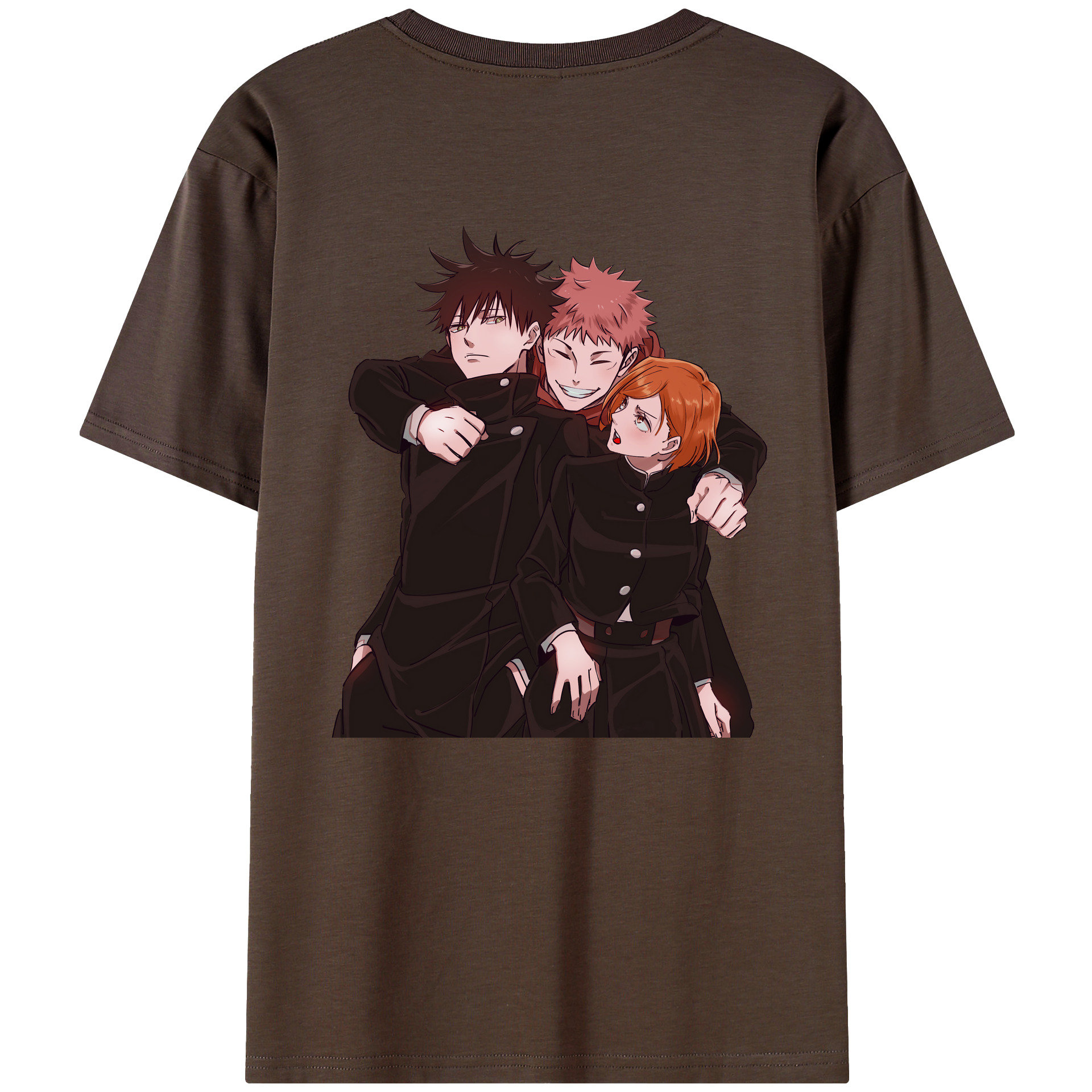 （画像用） 呪術廻戦 Jujutsu Kaisen 綿100％半袖Tシャツ（背面プリント）
