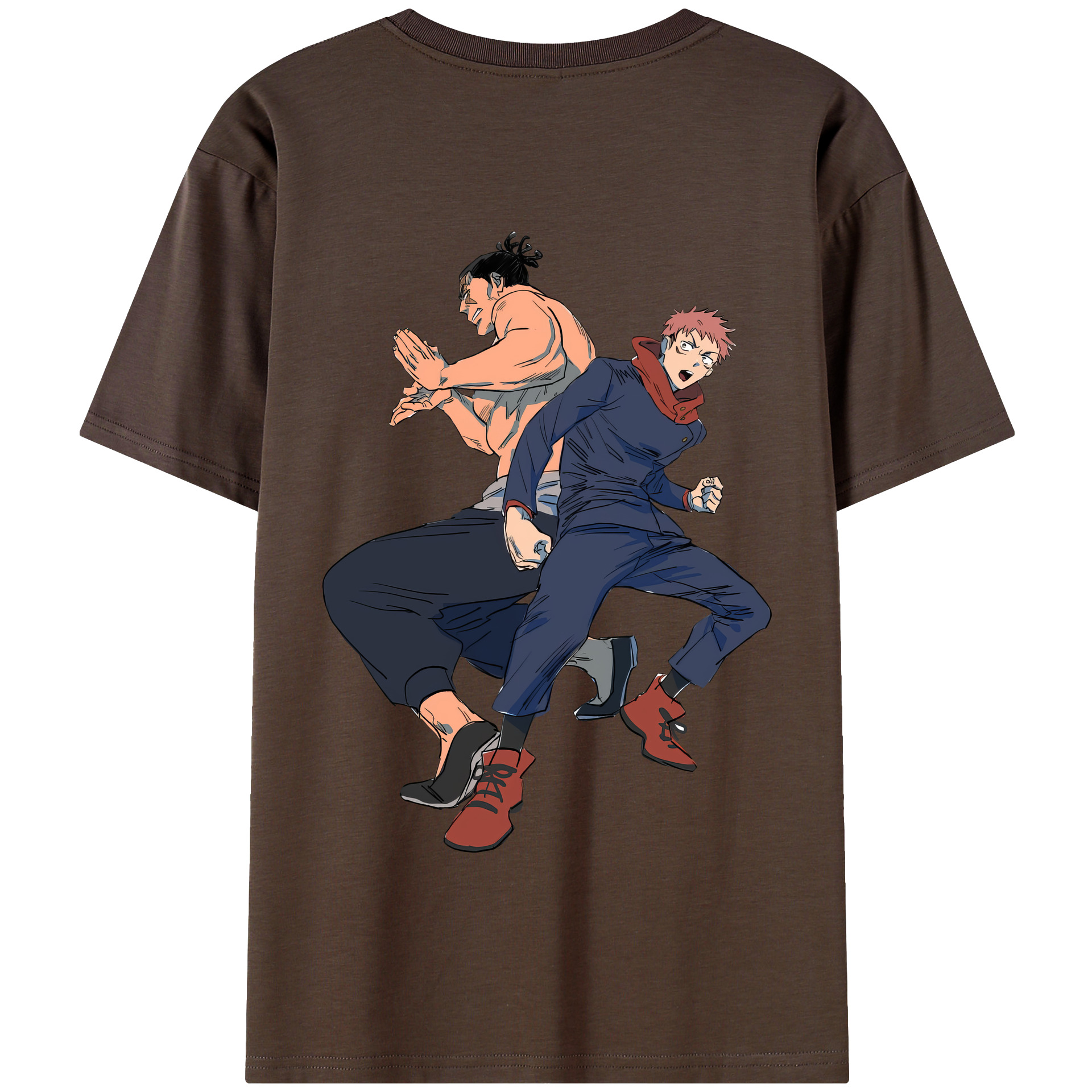 （画像用） 呪術廻戦 Jujutsu Kaisen 綿100％半袖Tシャツ（背面プリント）