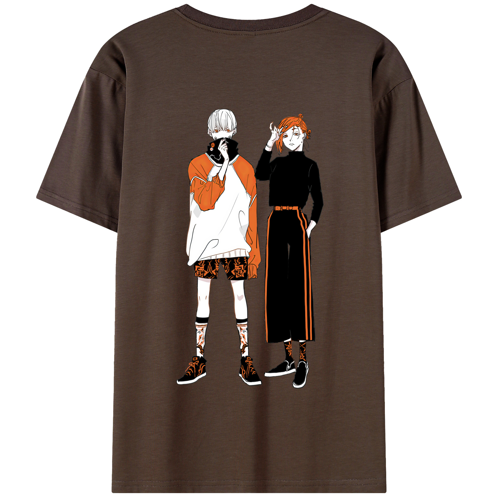 （画像用） 呪術廻戦 Jujutsu Kaisen 綿100％半袖Tシャツ（背面プリント）
