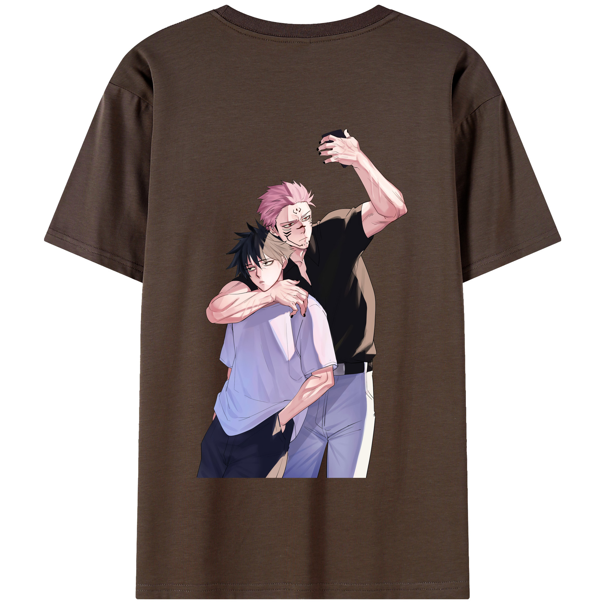（画像用） 呪術廻戦 Jujutsu Kaisen 綿100％半袖Tシャツ（背面プリント）